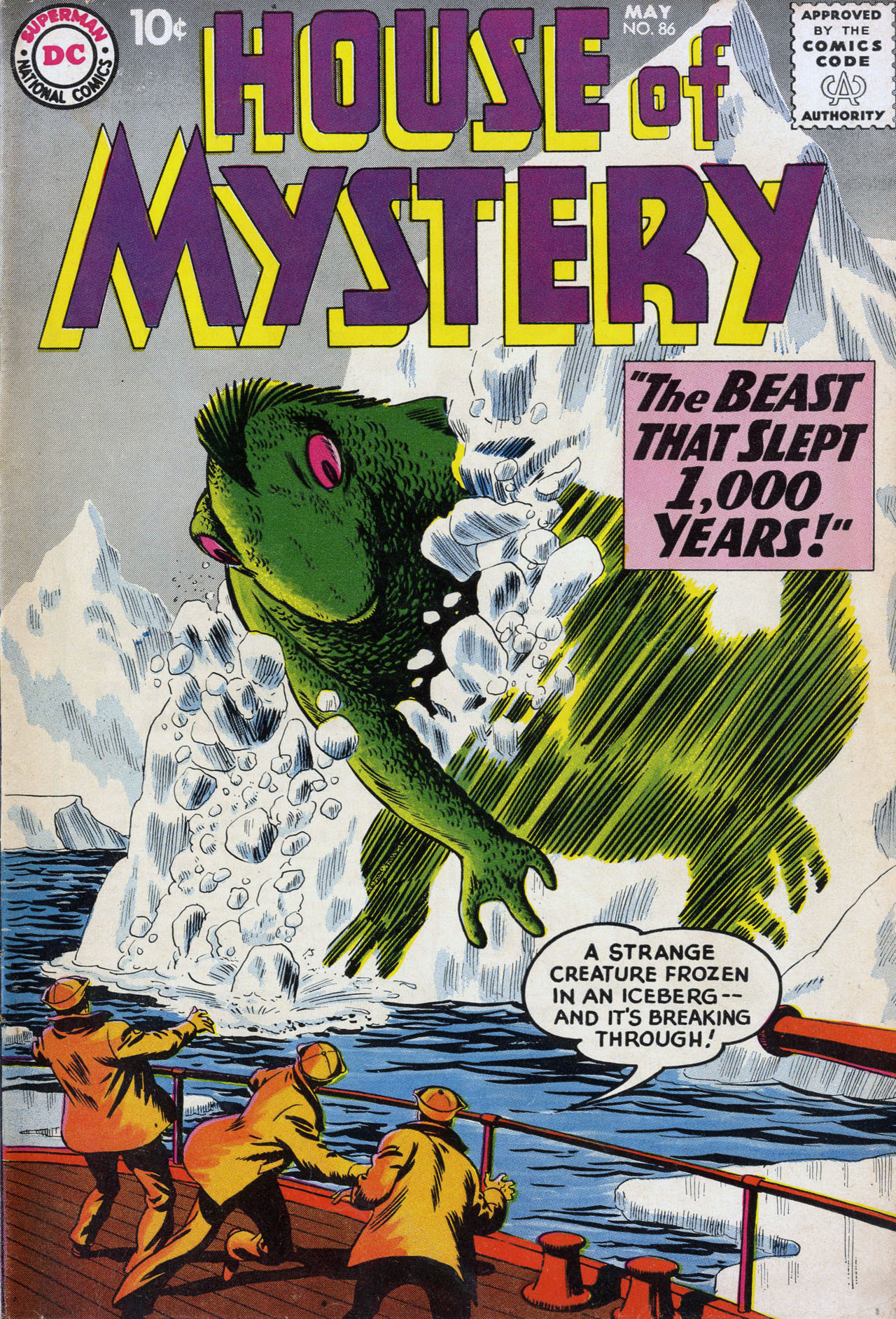 Read online House of Mystery (1951) comic -  Issue #86 - 1