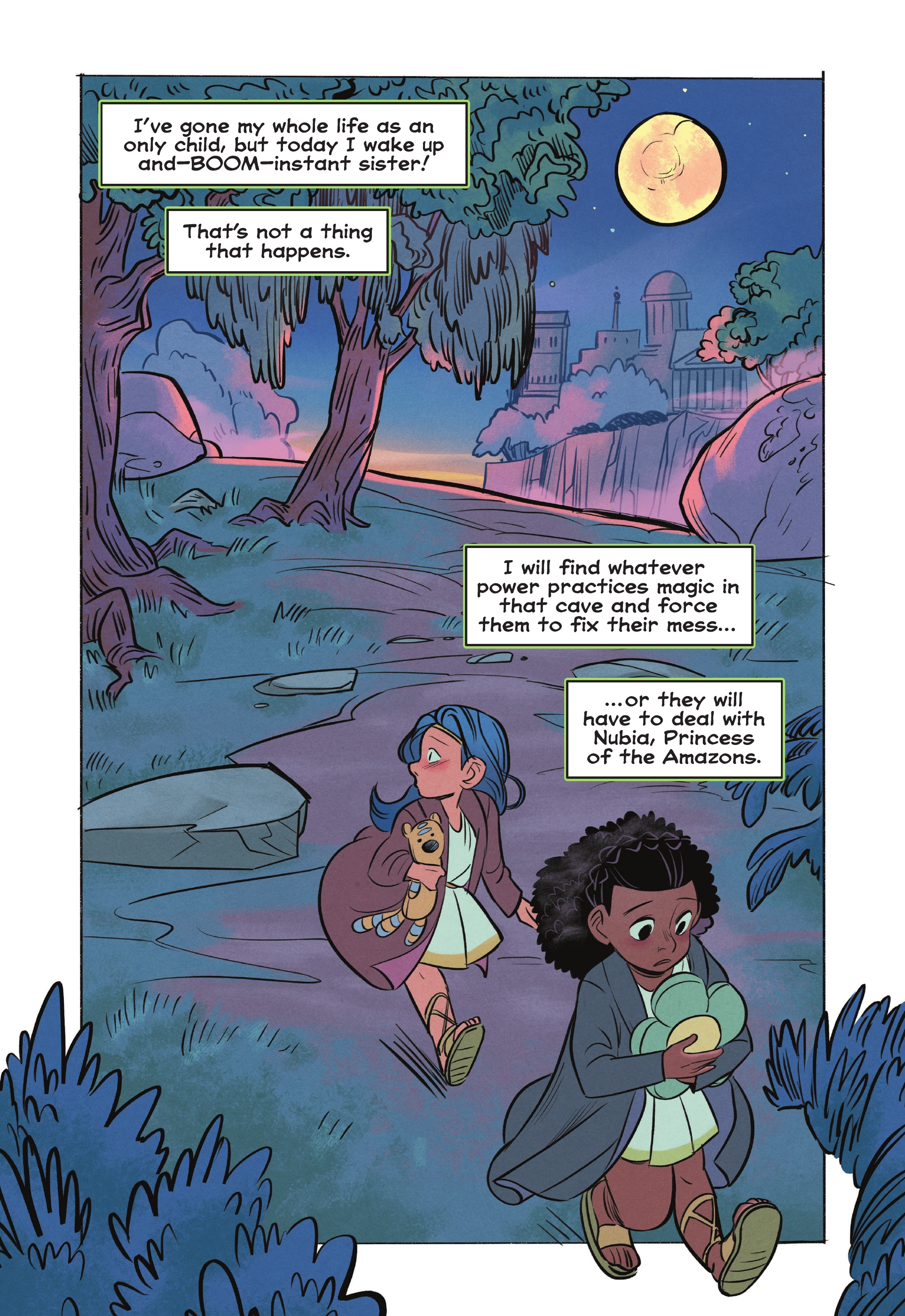 Read online Diana and Nubia: Princesses of the Amazons comic -  Issue # TPB (Part 1) - 61