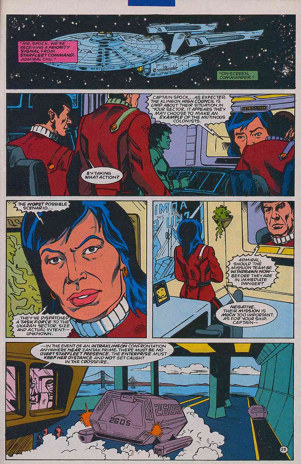 Read online Star Trek (1989) comic -  Issue #69 - 24