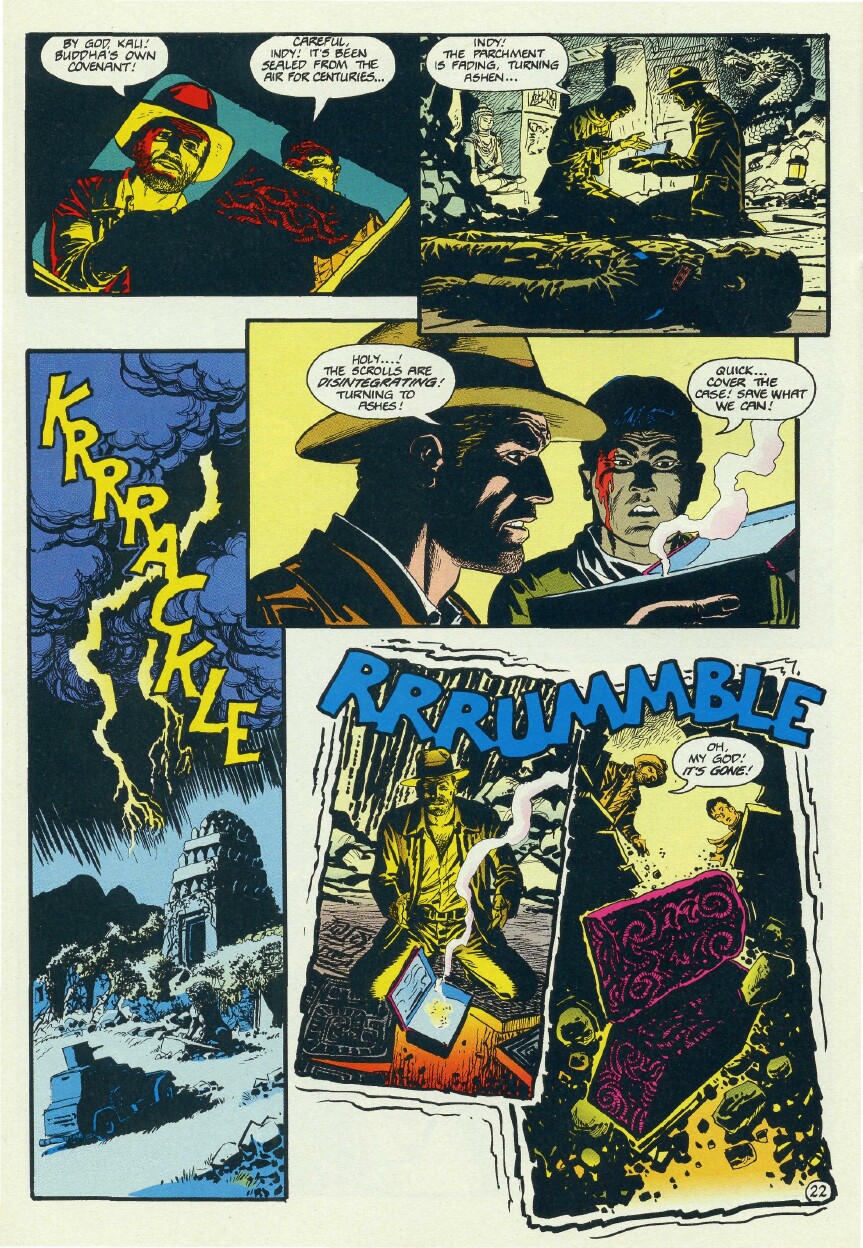 Read online Indiana Jones: Thunder in the Orient comic -  Issue #6 - 24