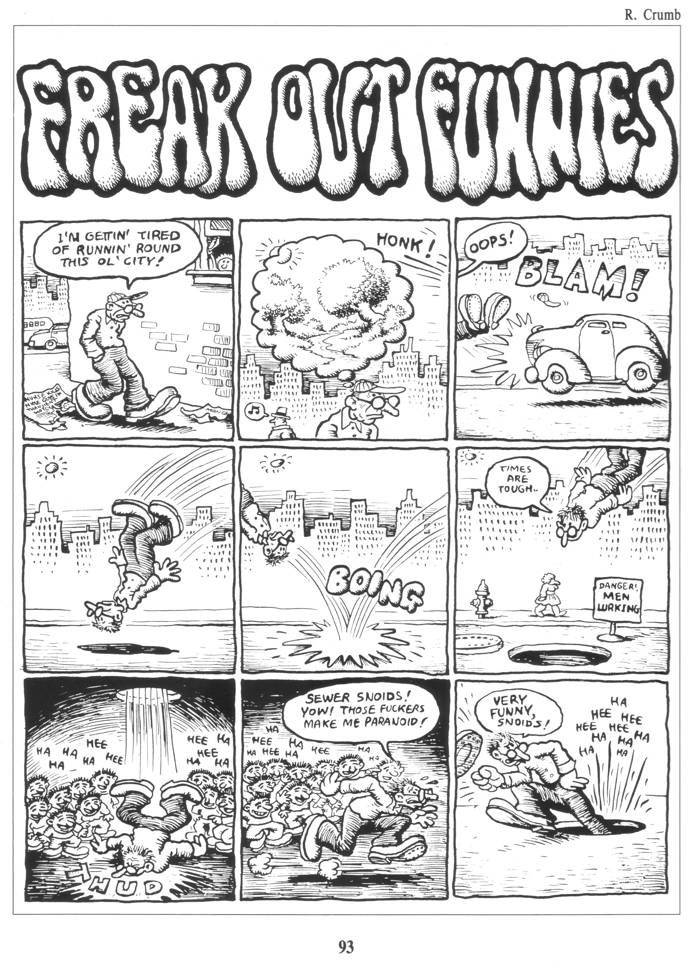 Read online The Complete Crumb Comics comic -  Issue # TPB 4 - 108