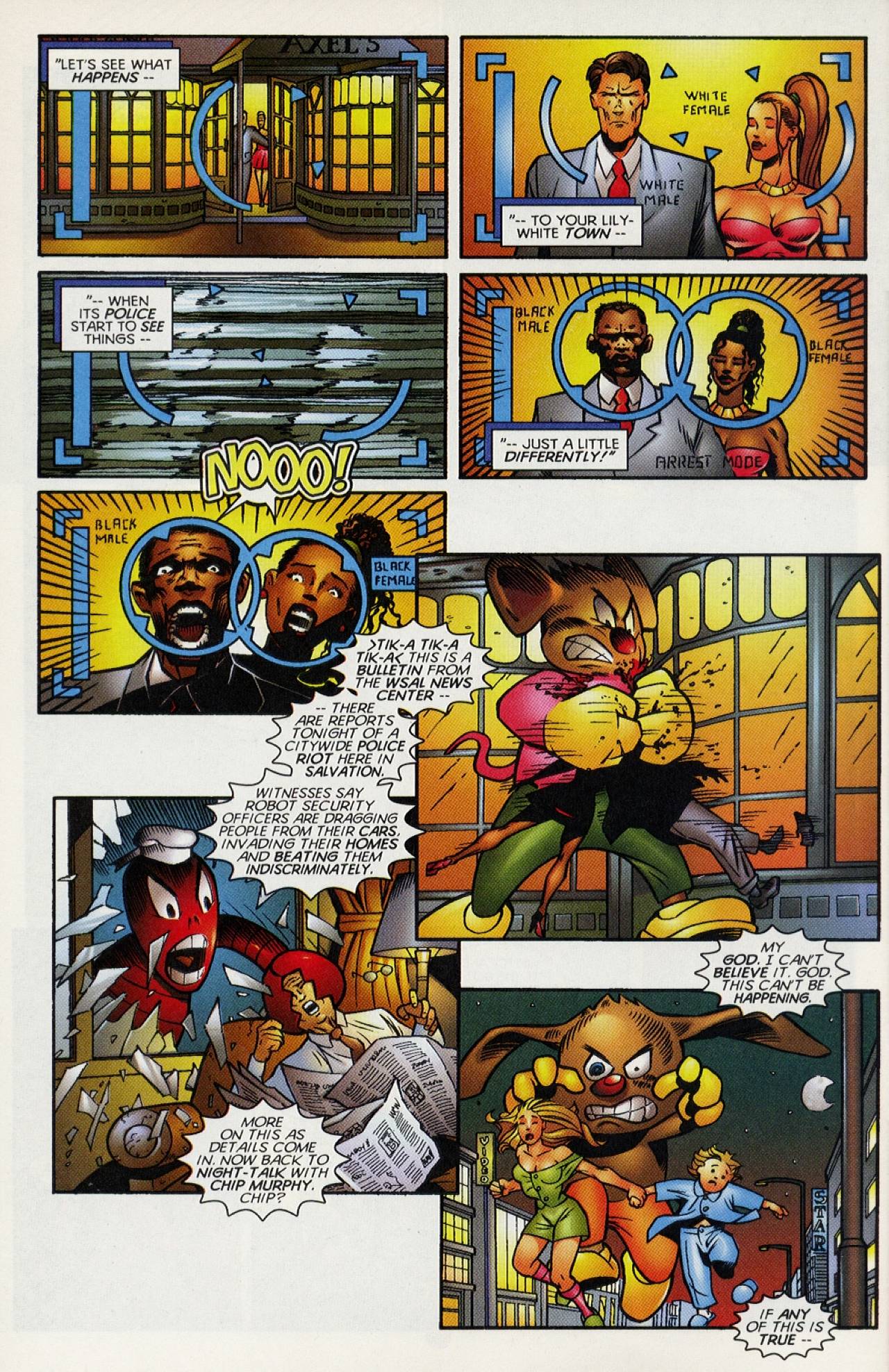 Read online Magnus Robot Fighter (1997) comic -  Issue #18 - 21