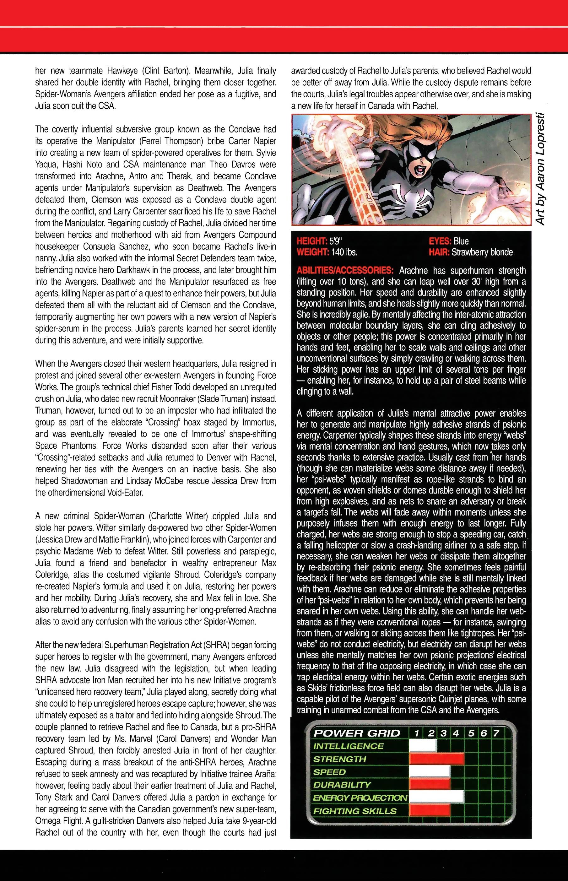 Read online Official Handbook of the Marvel Universe A to Z comic -  Issue # TPB 1 (Part 1) - 88