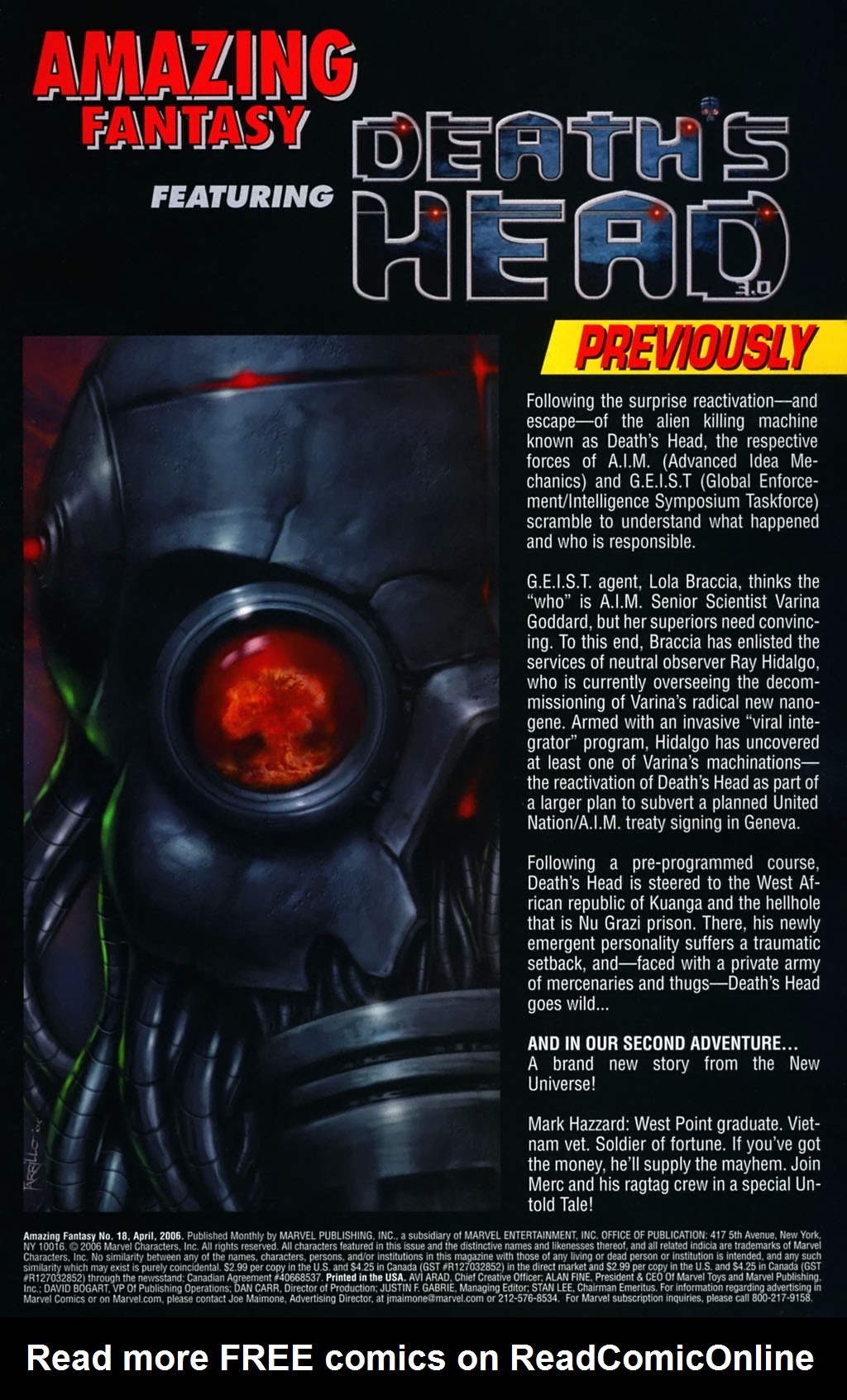Read online Amazing Fantasy (2004) comic -  Issue #18 - 2