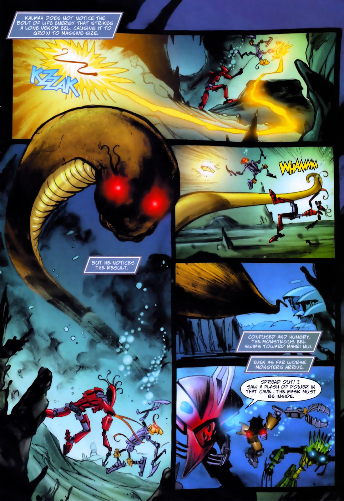 Read online Bionicle Ignition comic Issue 8