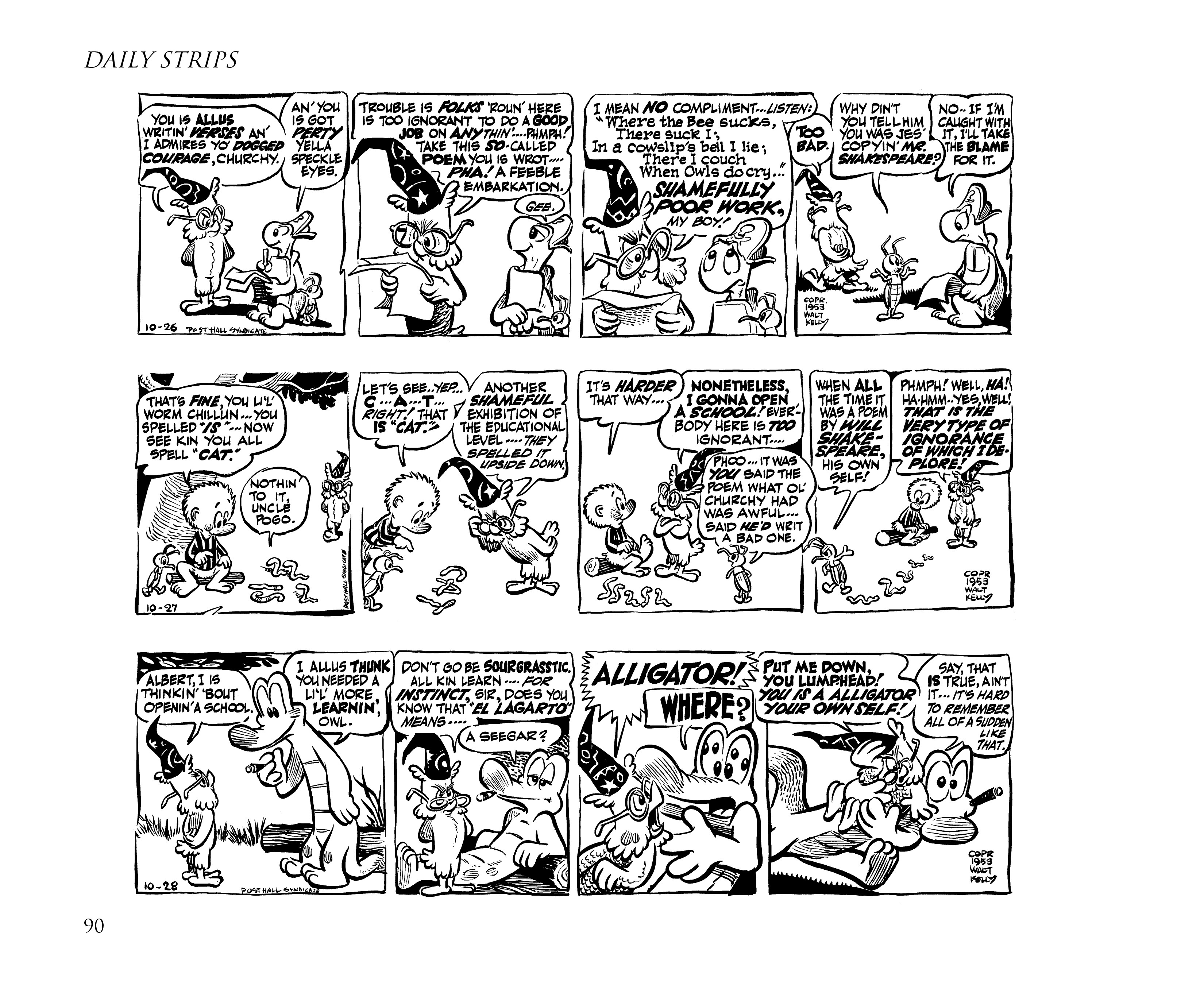 Read online Pogo by Walt Kelly: The Complete Syndicated Comic Strips comic -  Issue # TPB 3 (Part 2) - 2