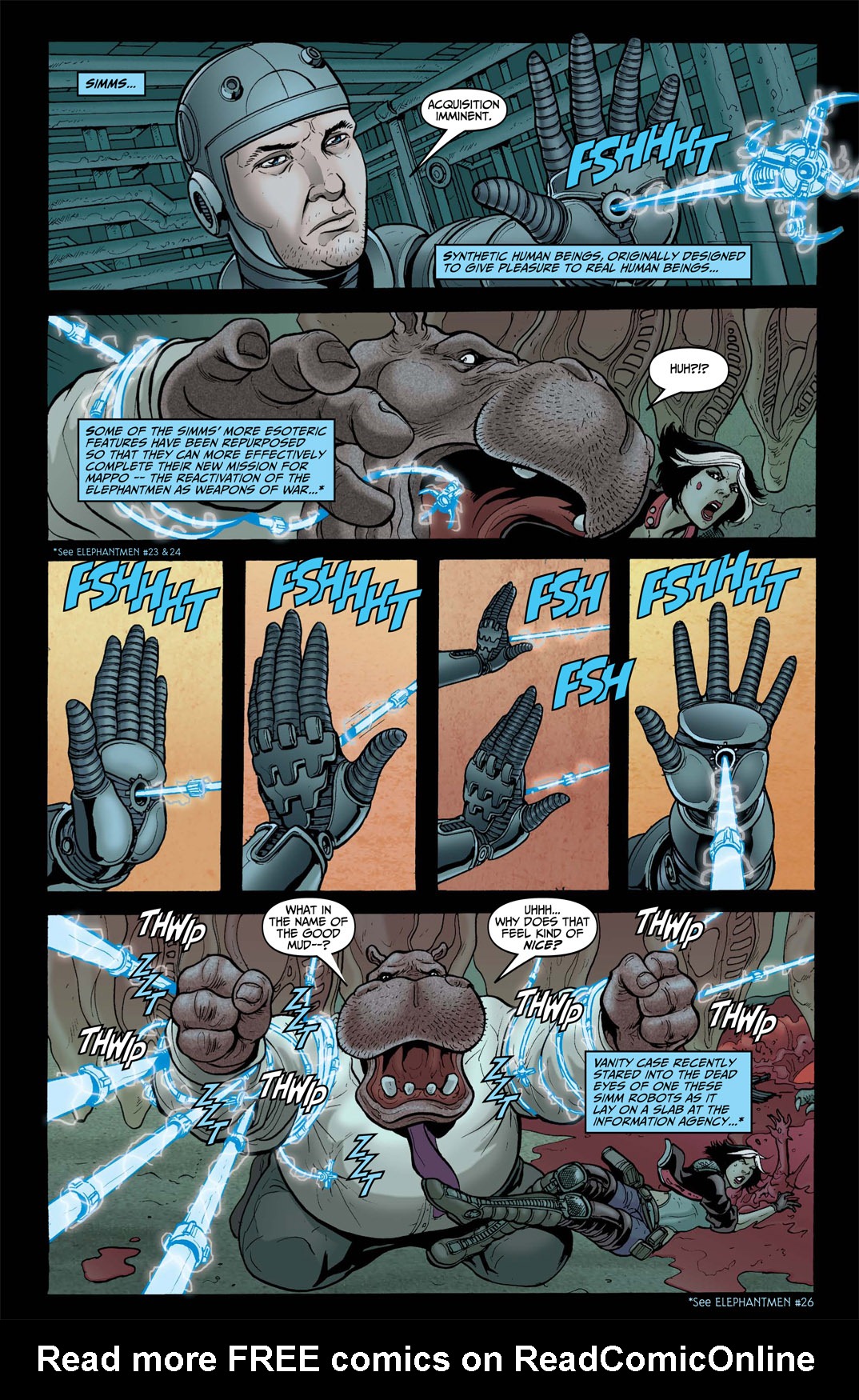 Read online Elephantmen comic -  Issue #28 - 12