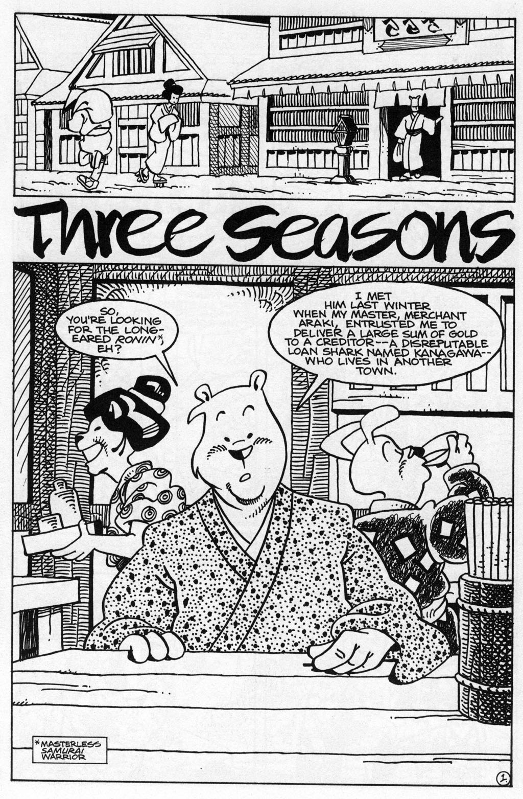 Read online Usagi Yojimbo (1996) comic -  Issue #49 - 3