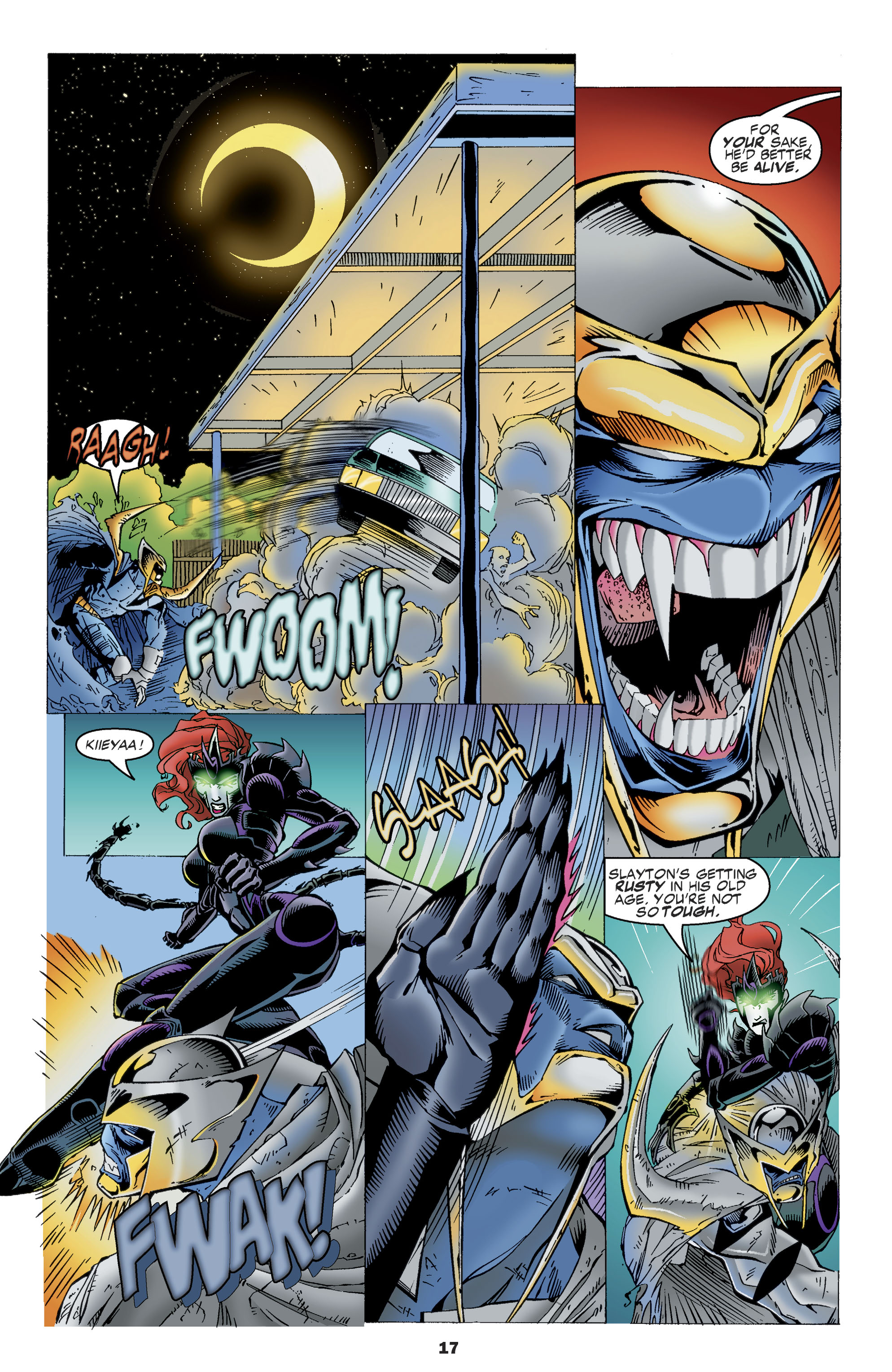 Read online Backlash comic -  Issue #23 - 18