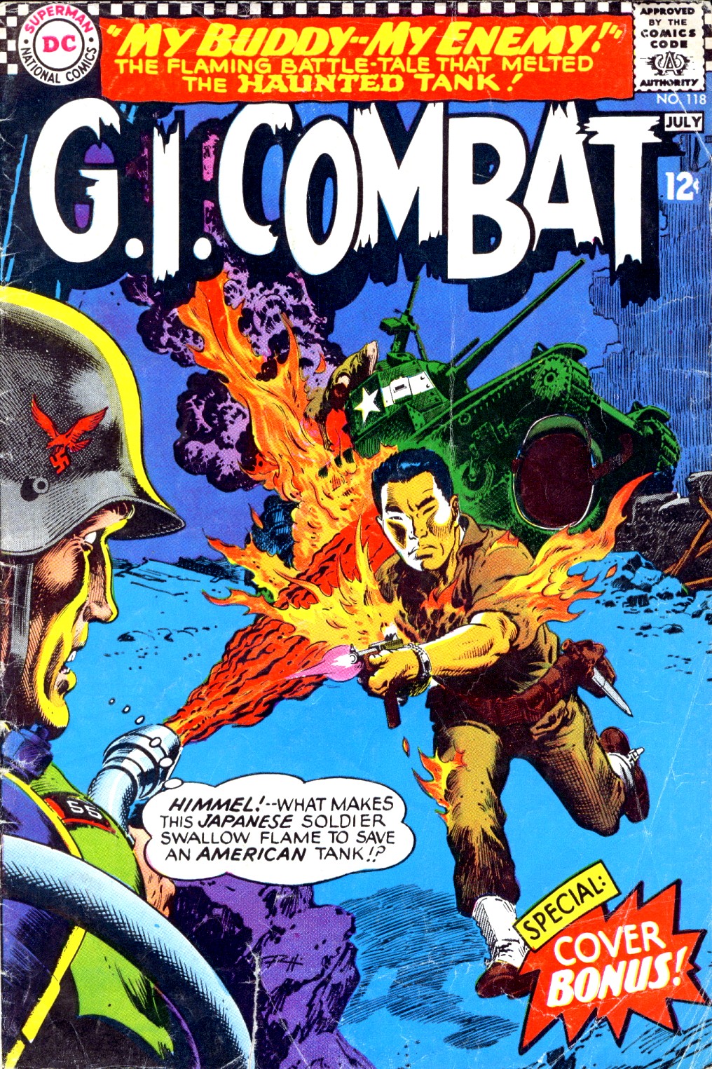 Read online G.I. Combat (1952) comic -  Issue #118 - 1