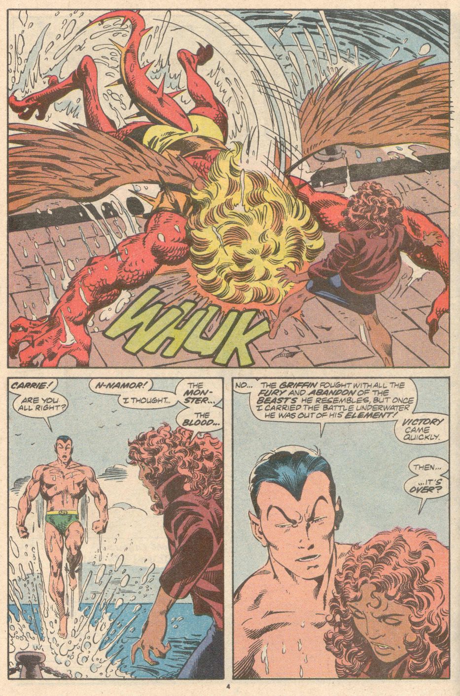 Read online Namor, The Sub-Mariner comic -  Issue #3 - 4