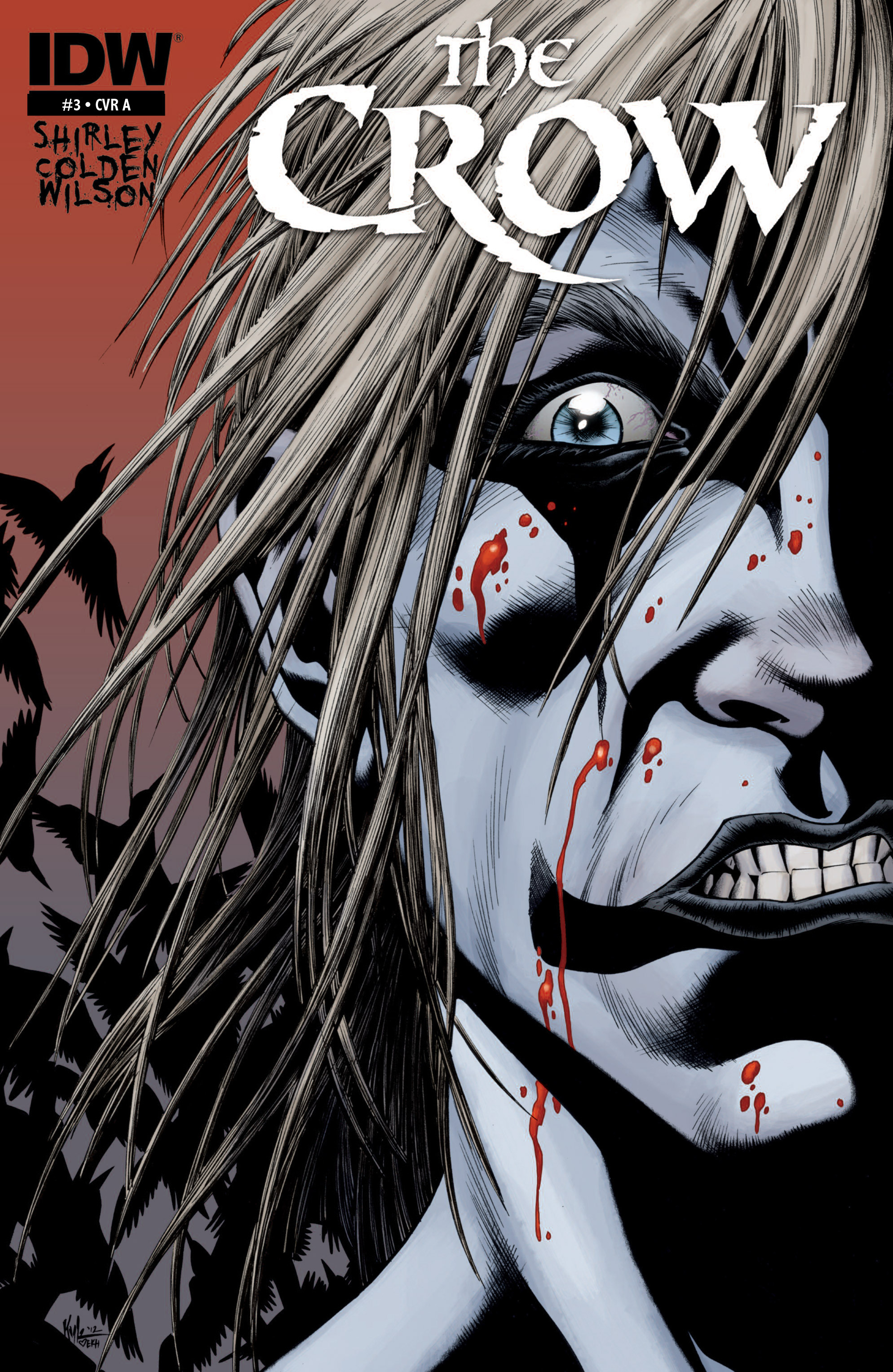 Read online The Crow: Death And Rebirth comic -  Issue #3 - 1