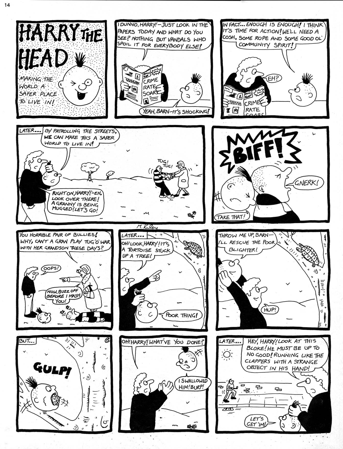 Read online Oink! comic -  Issue #9 - 13