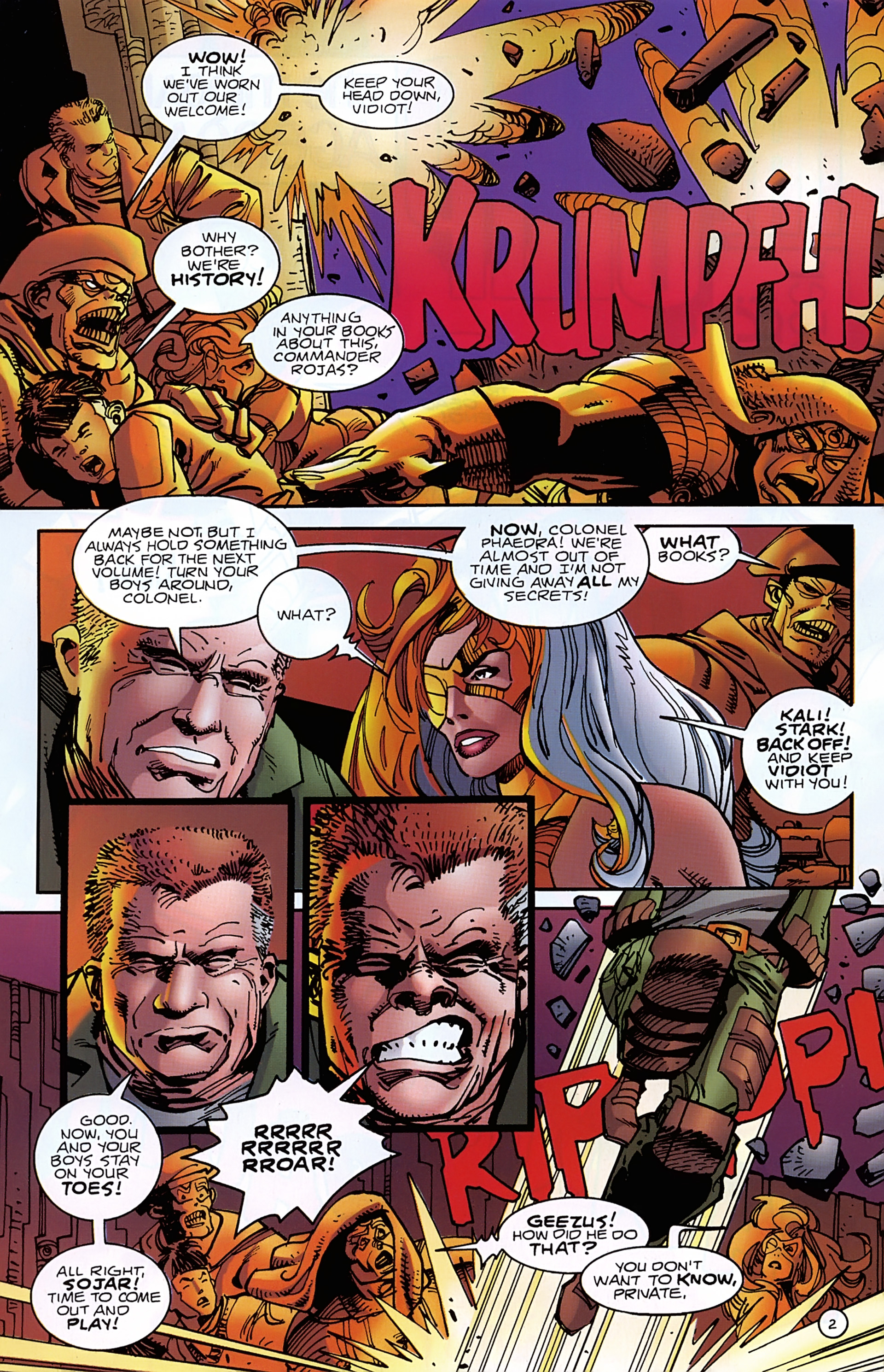 Read online Star Slammers comic -  Issue #4 - 4