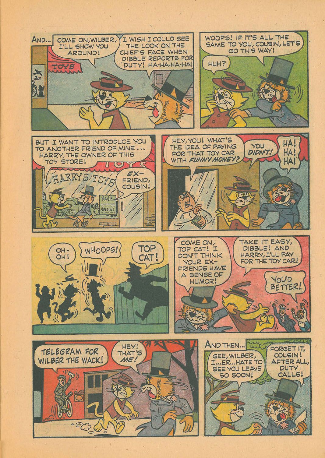 Read online Top Cat (1962) comic -  Issue #15 - 15