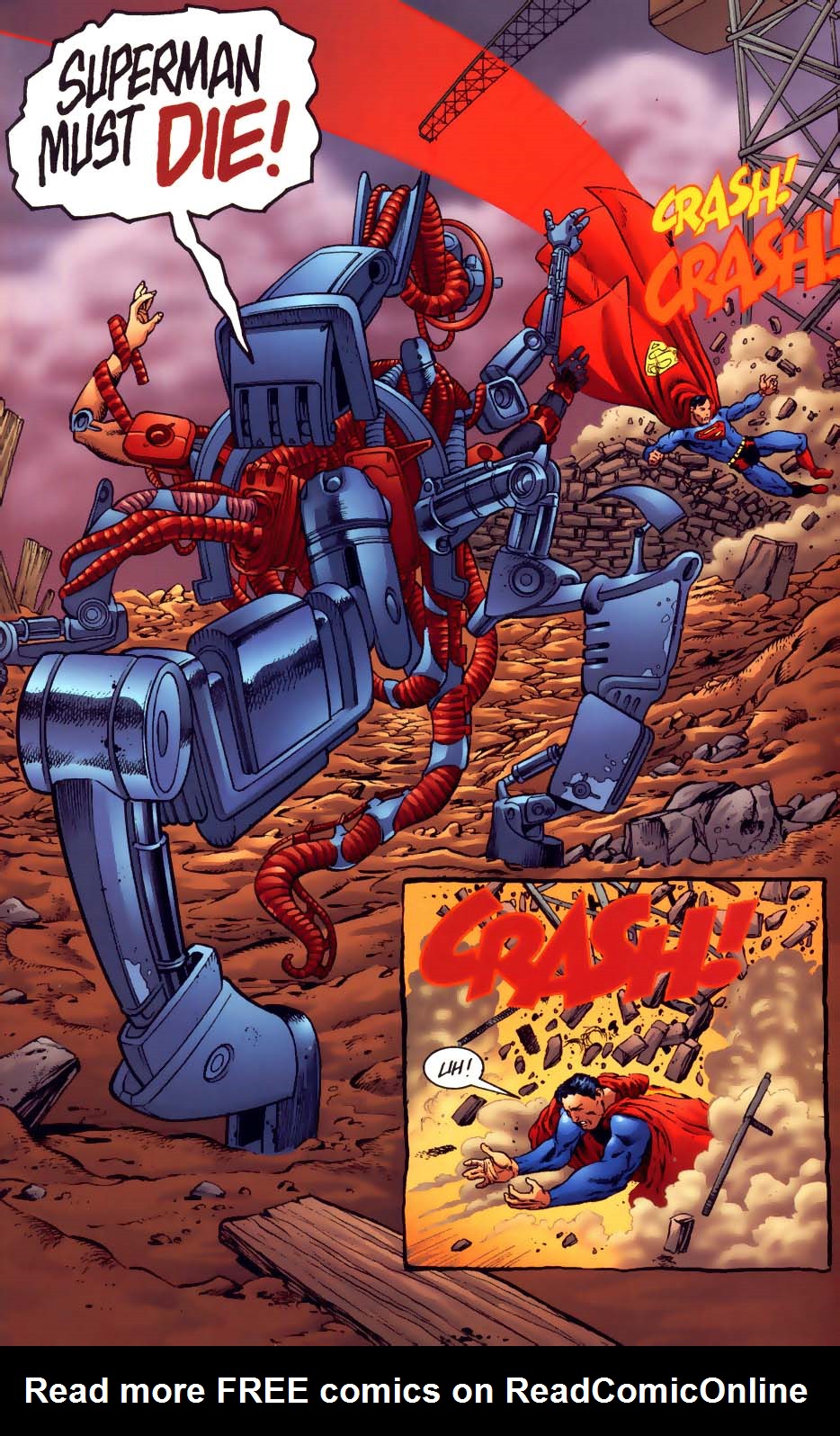 Read online Superman vs. The Terminator: Death to the Future comic -  Issue #4 - 20
