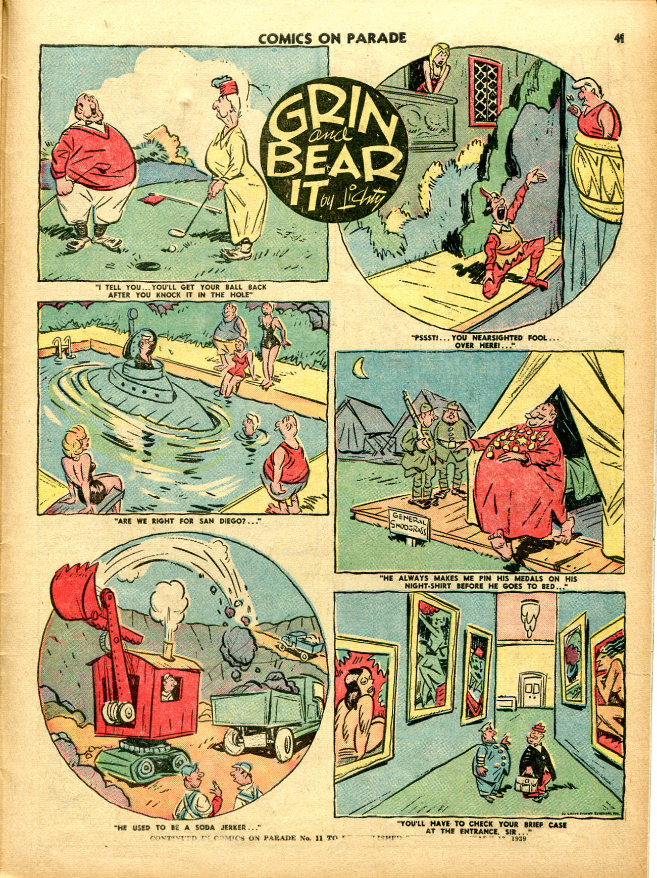 Read online Comics on Parade comic -  Issue #10 - 51