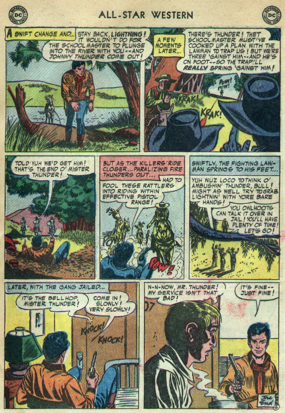 Read online All-Star Western (1951) comic -  Issue #79 - 8