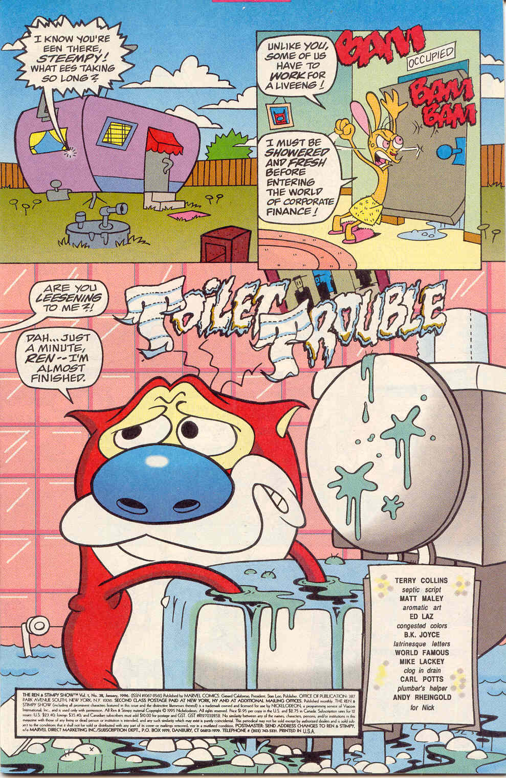 Read online The Ren & Stimpy Show comic -  Issue #38 - 2