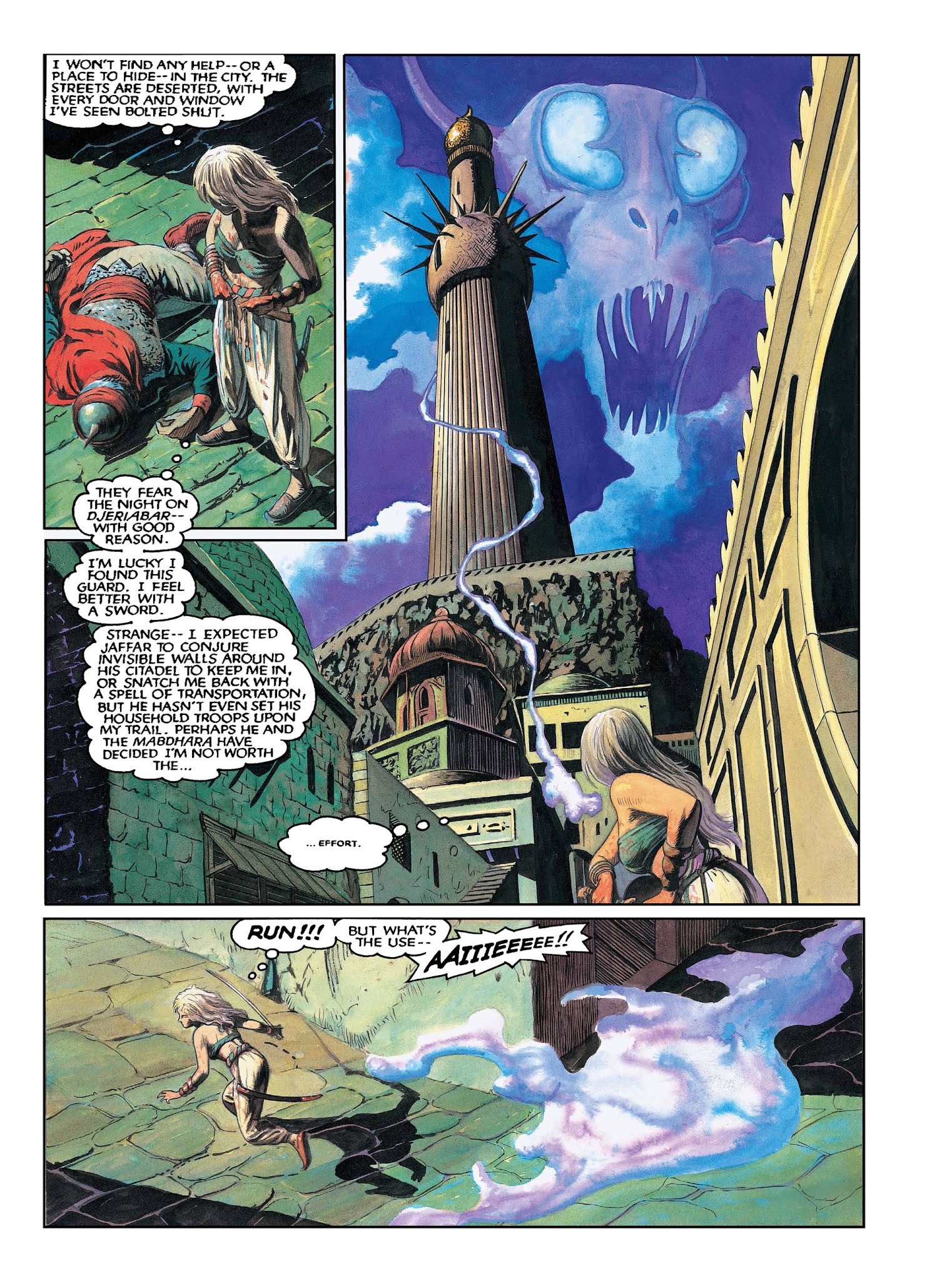 Read online Marada The She-Wolf comic -  Issue # TPB - 101