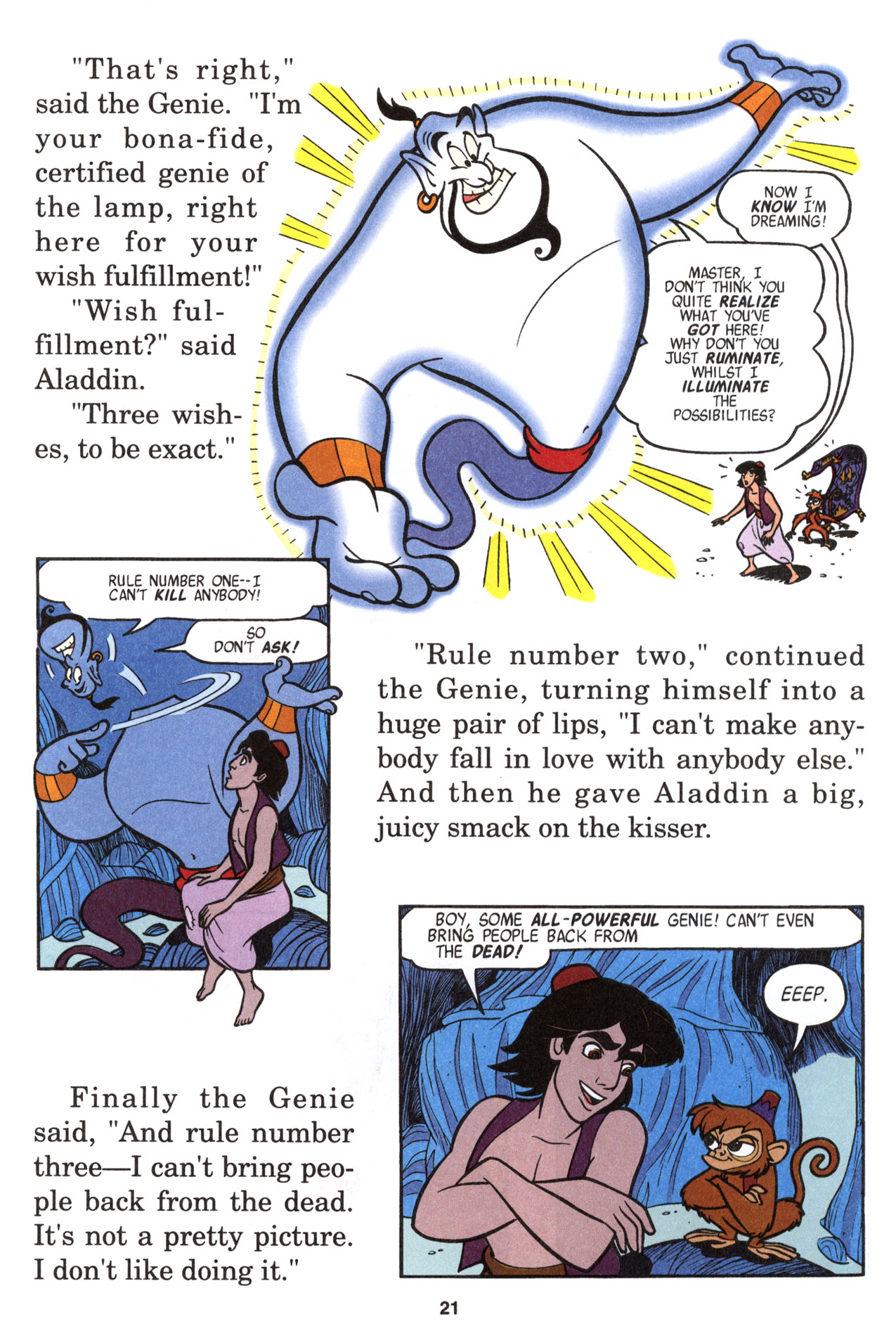 Read online Disney's Junior Graphic Novel Aladdin comic -  Issue # Full - 23