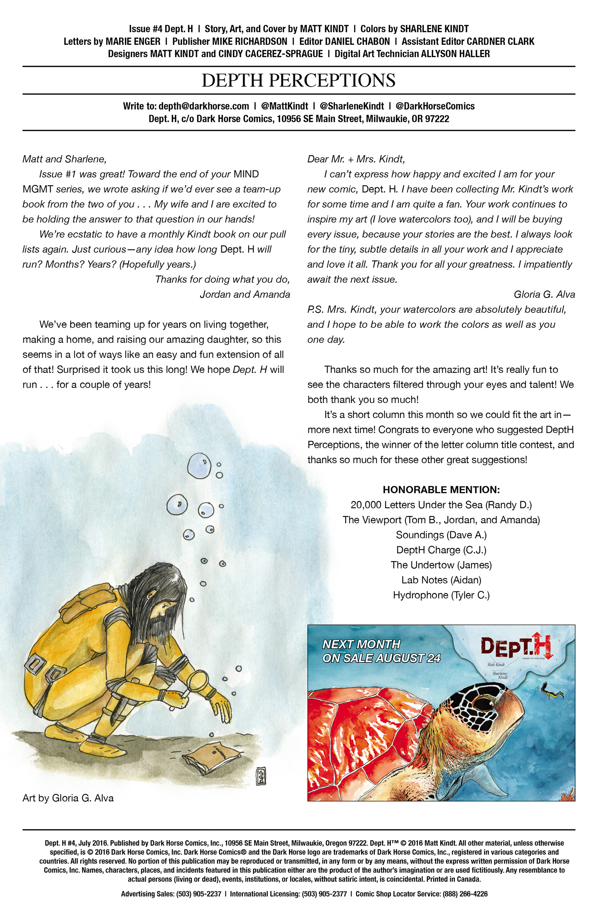 Read online Dept. H comic -  Issue #4 - 26