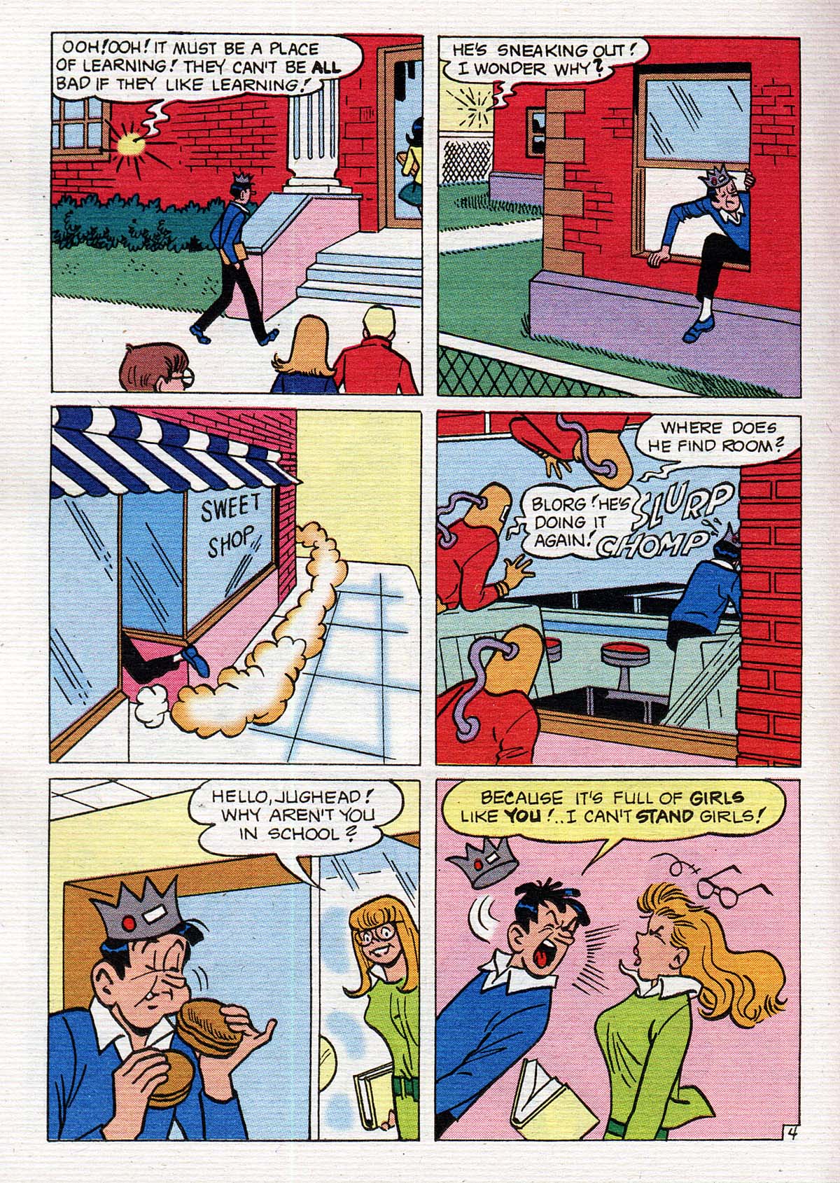 Read online Jughead's Double Digest Magazine comic -  Issue #107 - 183
