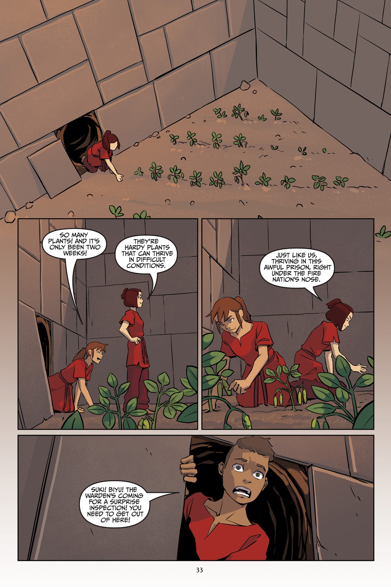 Read online Avatar: The Last Airbender – Suki, Alone comic -  Issue # TPB - 34