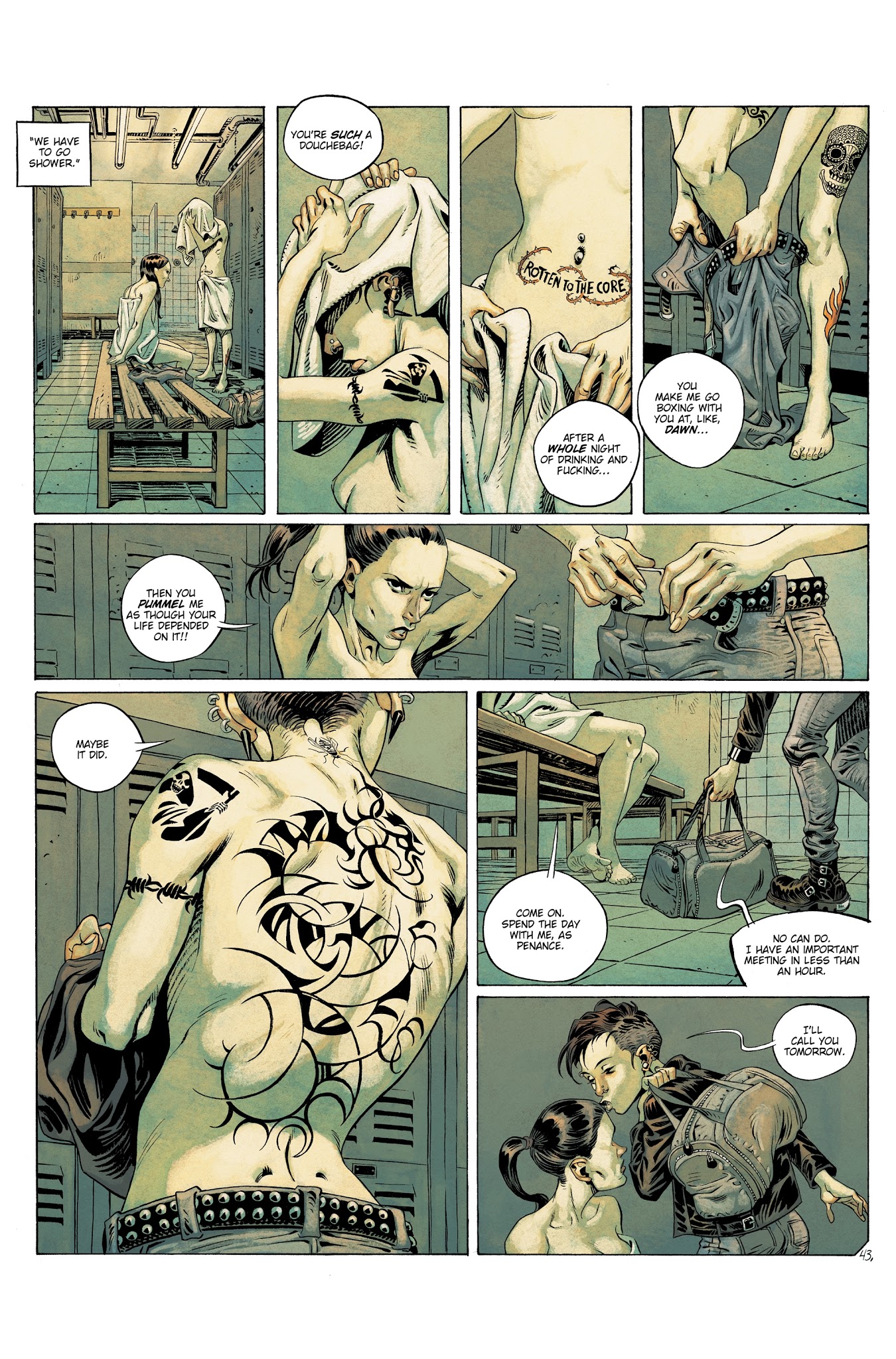 Read online Millennium: The Girl With the Dragon Tattoo comic -  Issue #1 - 48