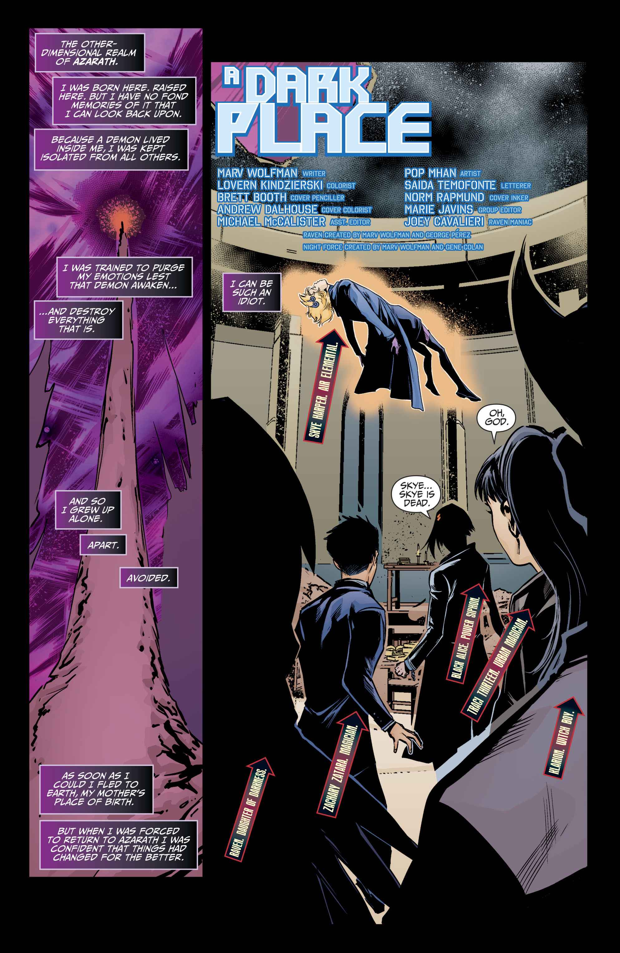 Read online Raven: Daughter of Darkness comic -  Issue #12 - 3