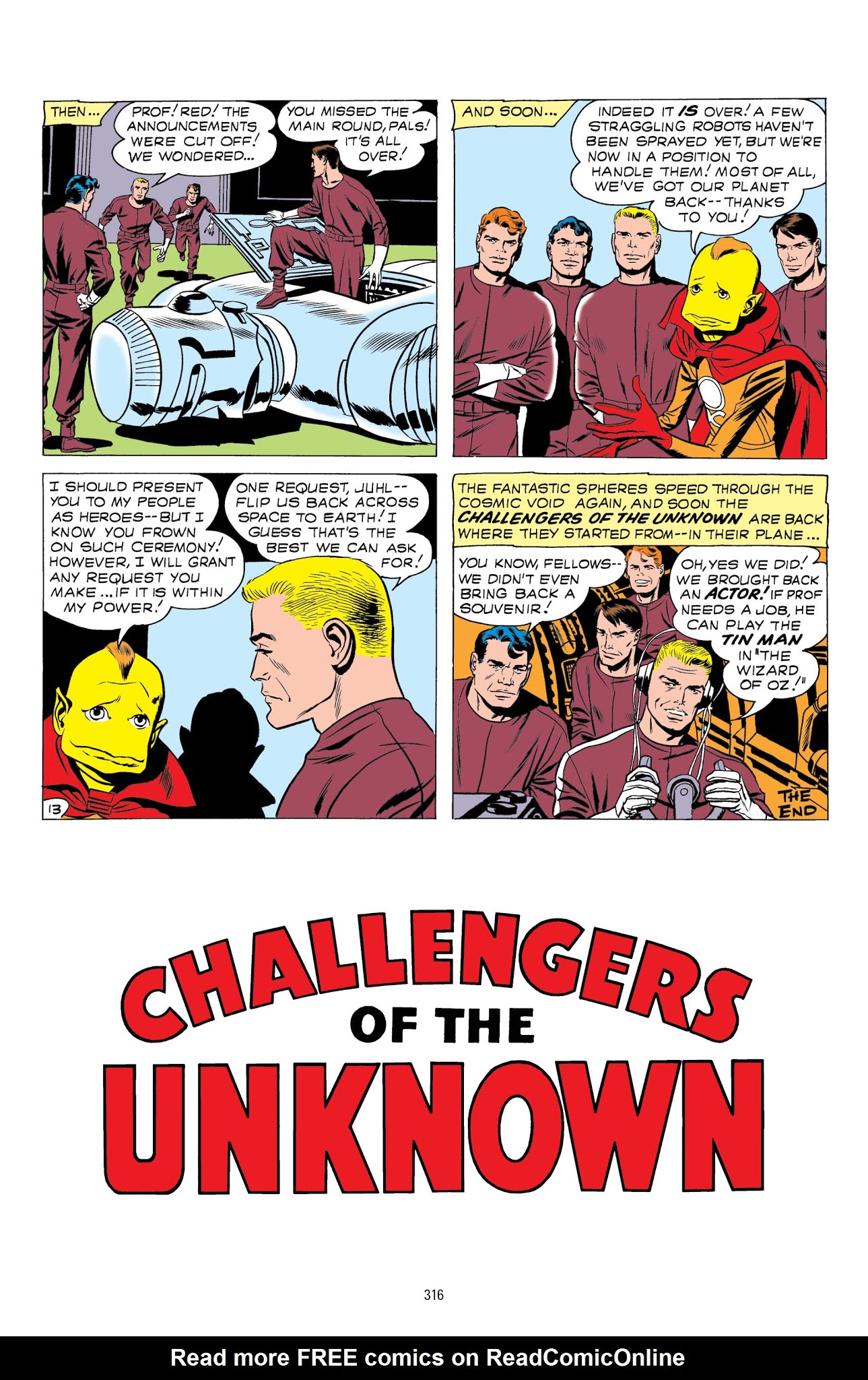 Read online Challengers of the Unknown by Jack Kirby comic -  Issue # TPB (Part 3) - 116