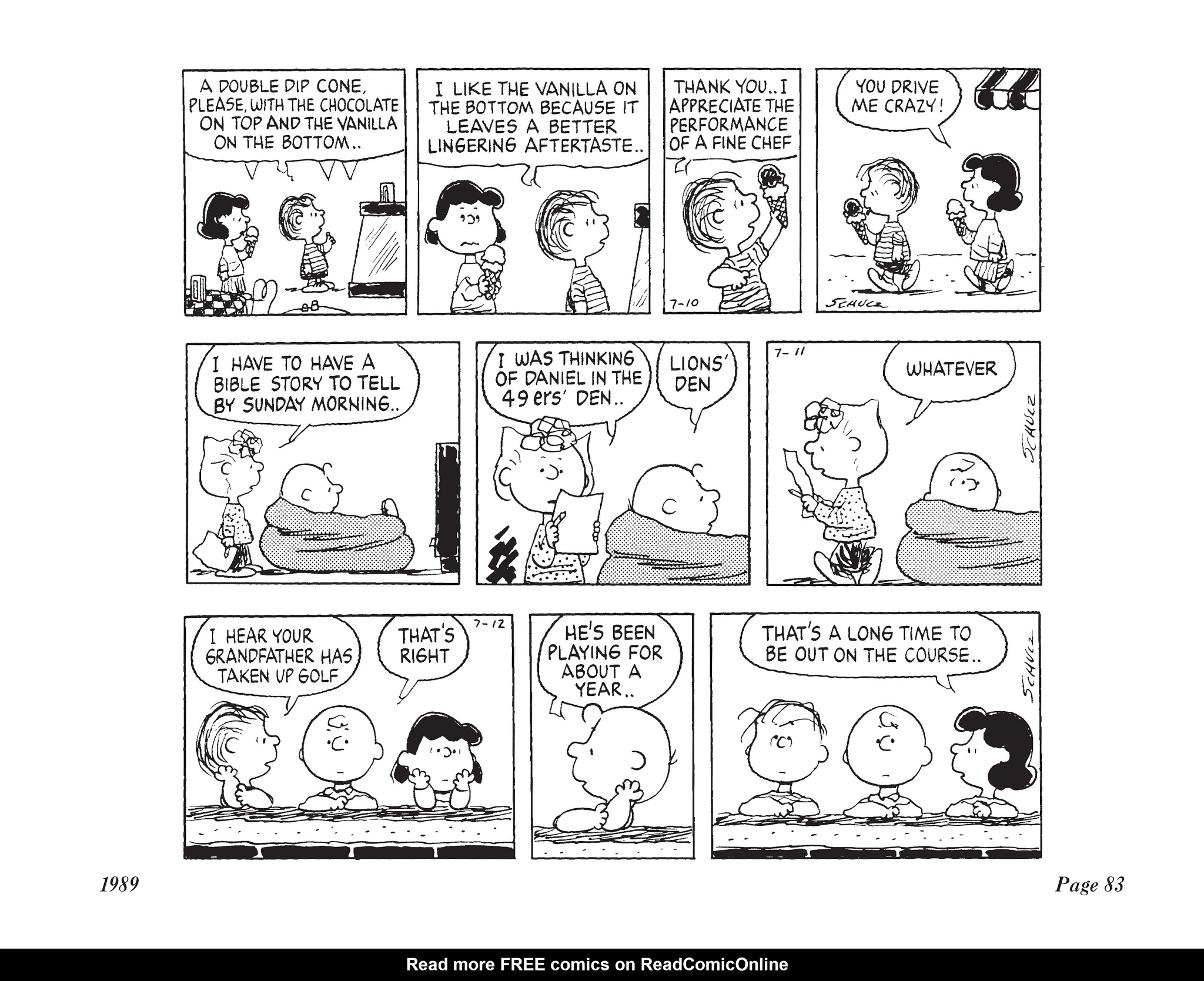 Read online The Complete Peanuts comic -  Issue # TPB 20 - 98