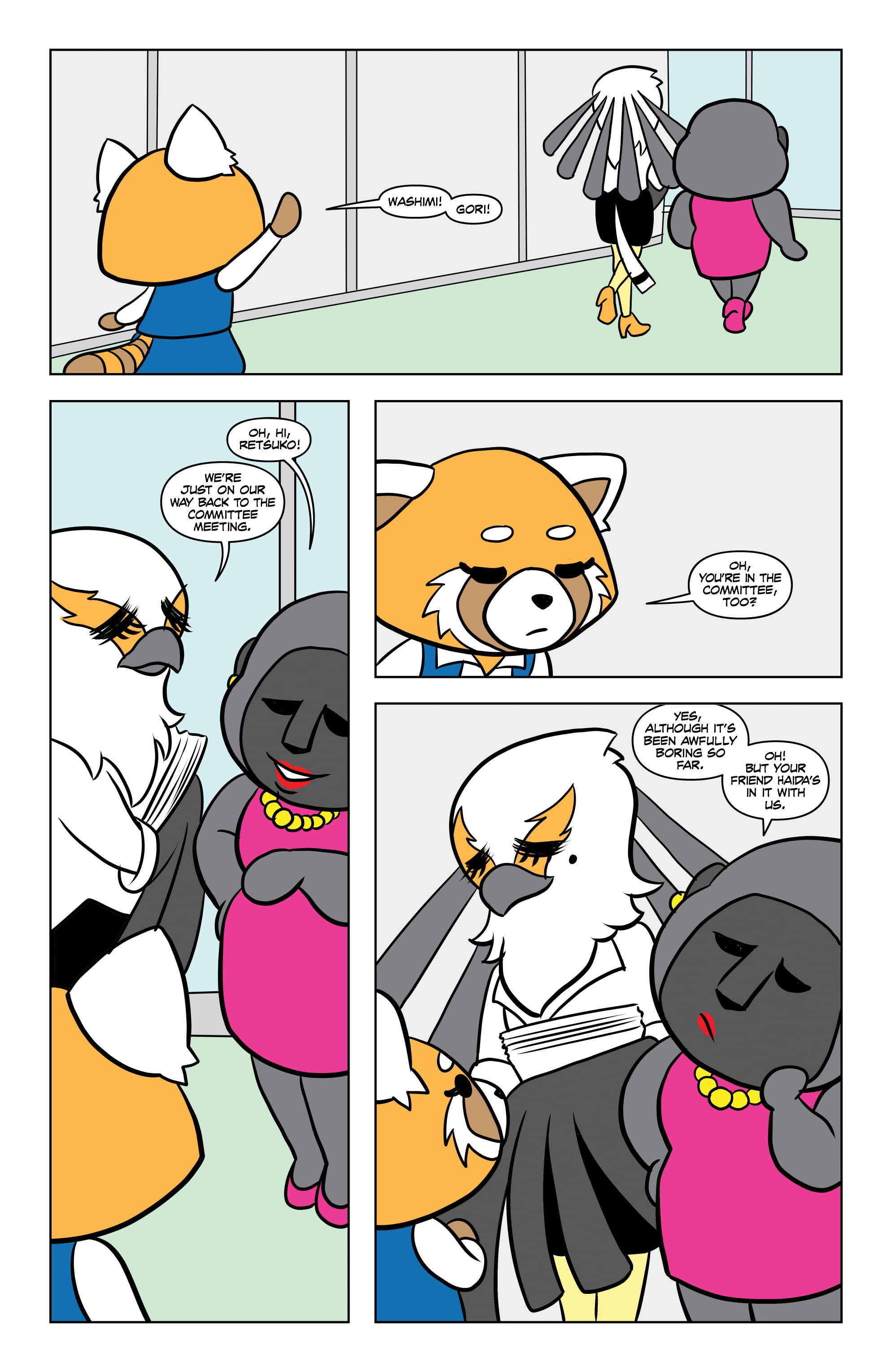 Read online Aggretsuko: Meet Her World comic -  Issue #1 - 9