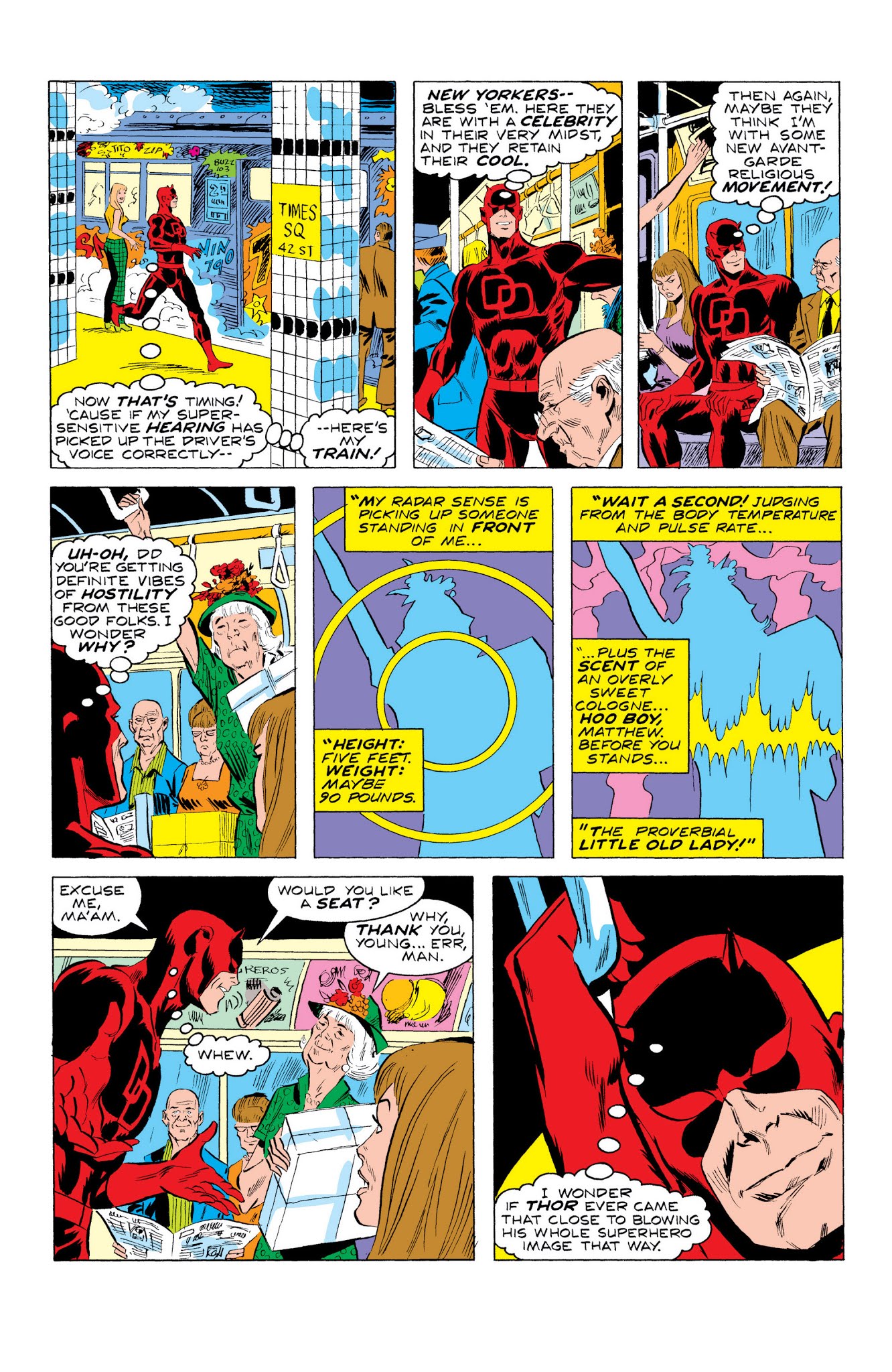 Read online Marvel Masterworks: Daredevil comic -  Issue # TPB 11 - 38