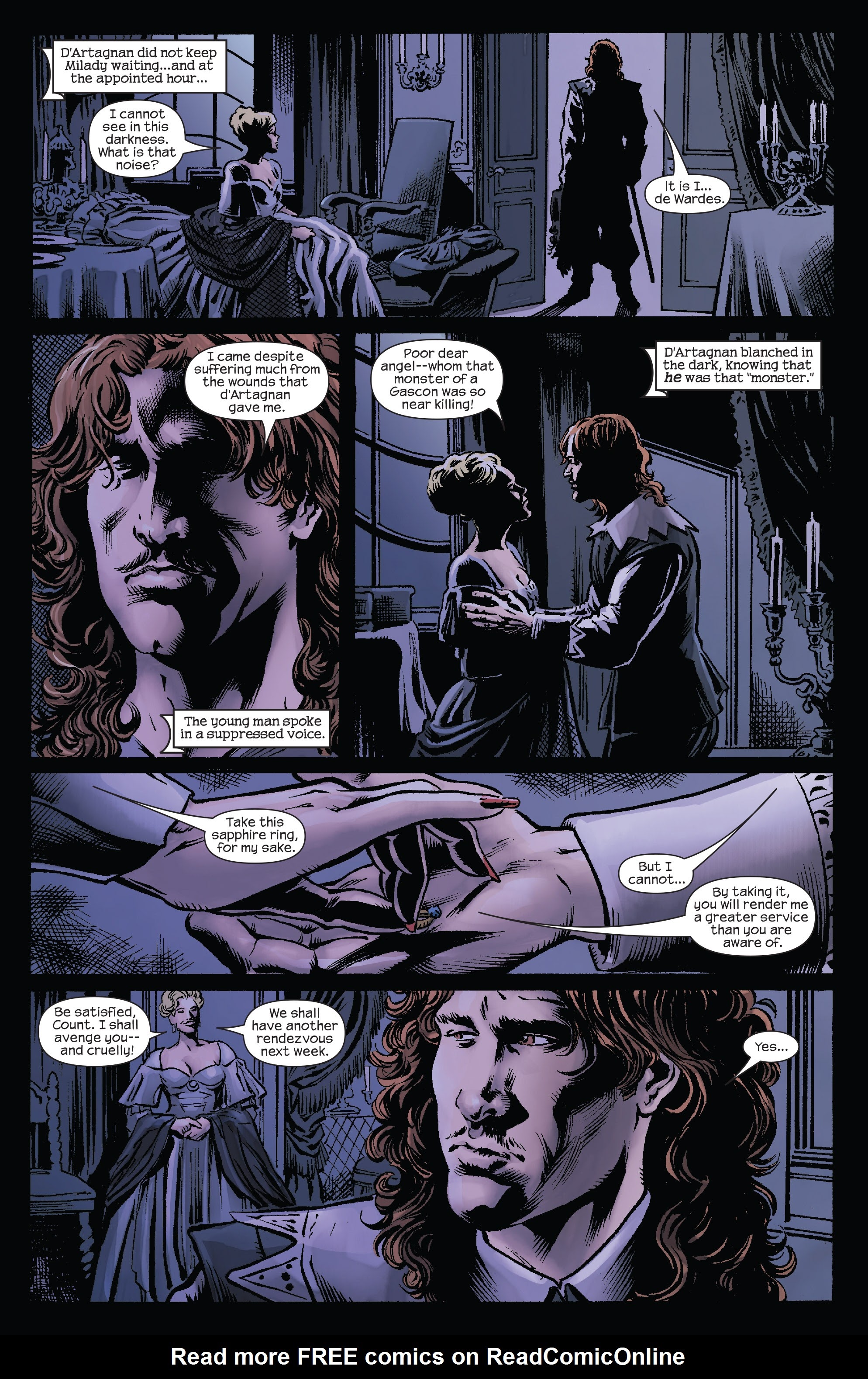 Read online Marvel Illustrated: The Three Musketeers comic -  Issue #4 - 8