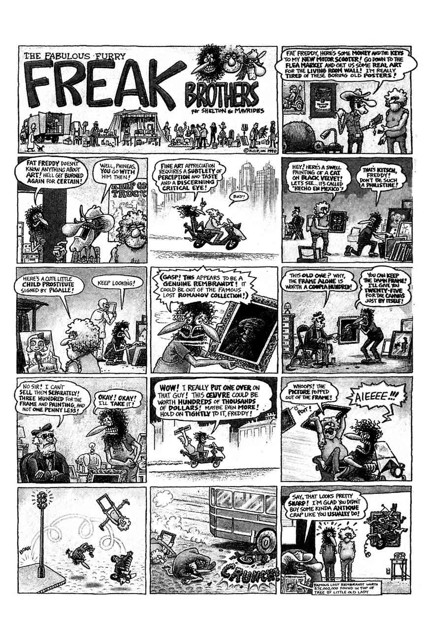 Read online The Fabulous Furry Freak Brothers comic -  Issue #11 - 33
