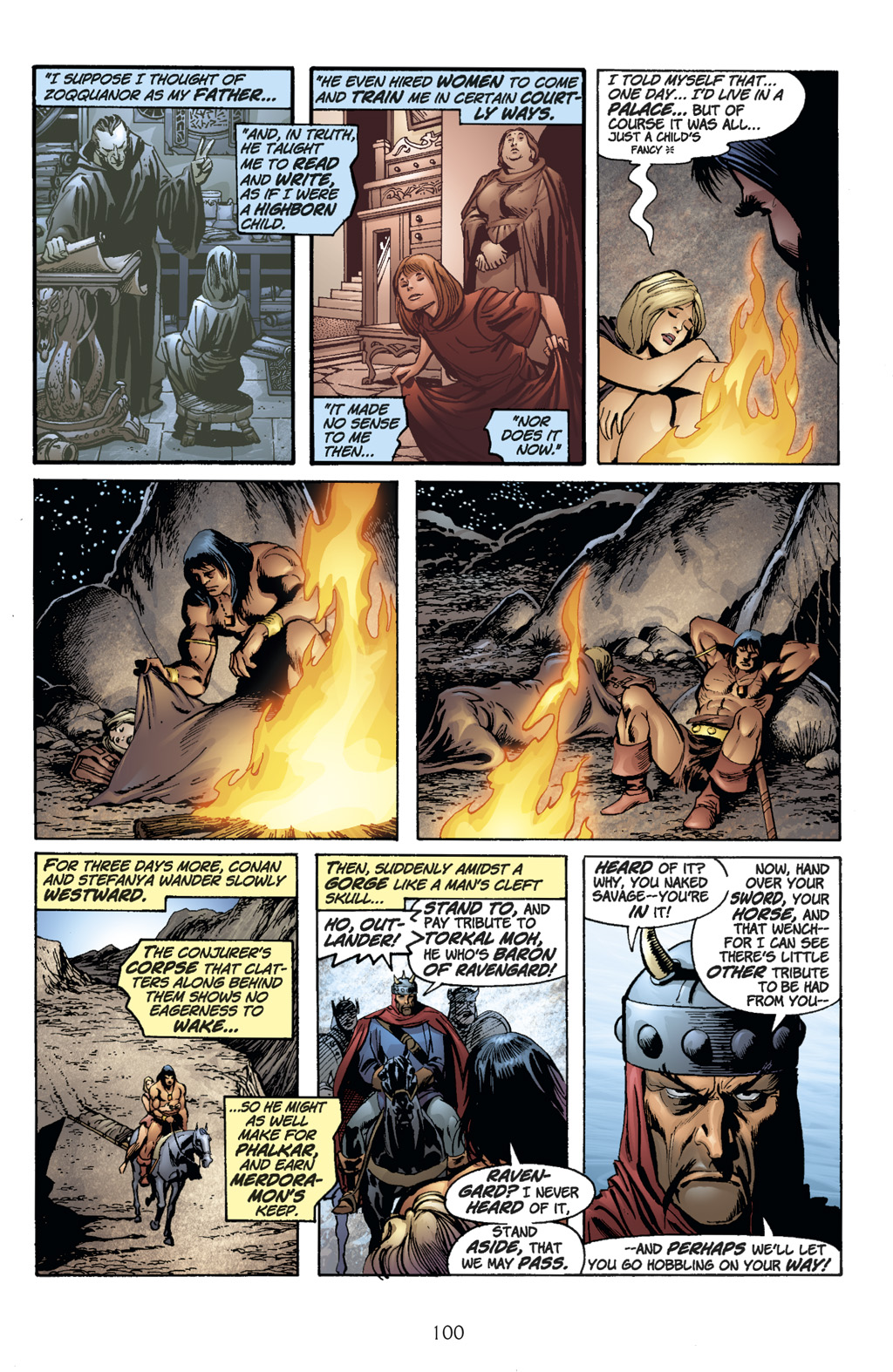 Read online The Chronicles of Conan comic -  Issue # TPB 7 (Part 1) - 94