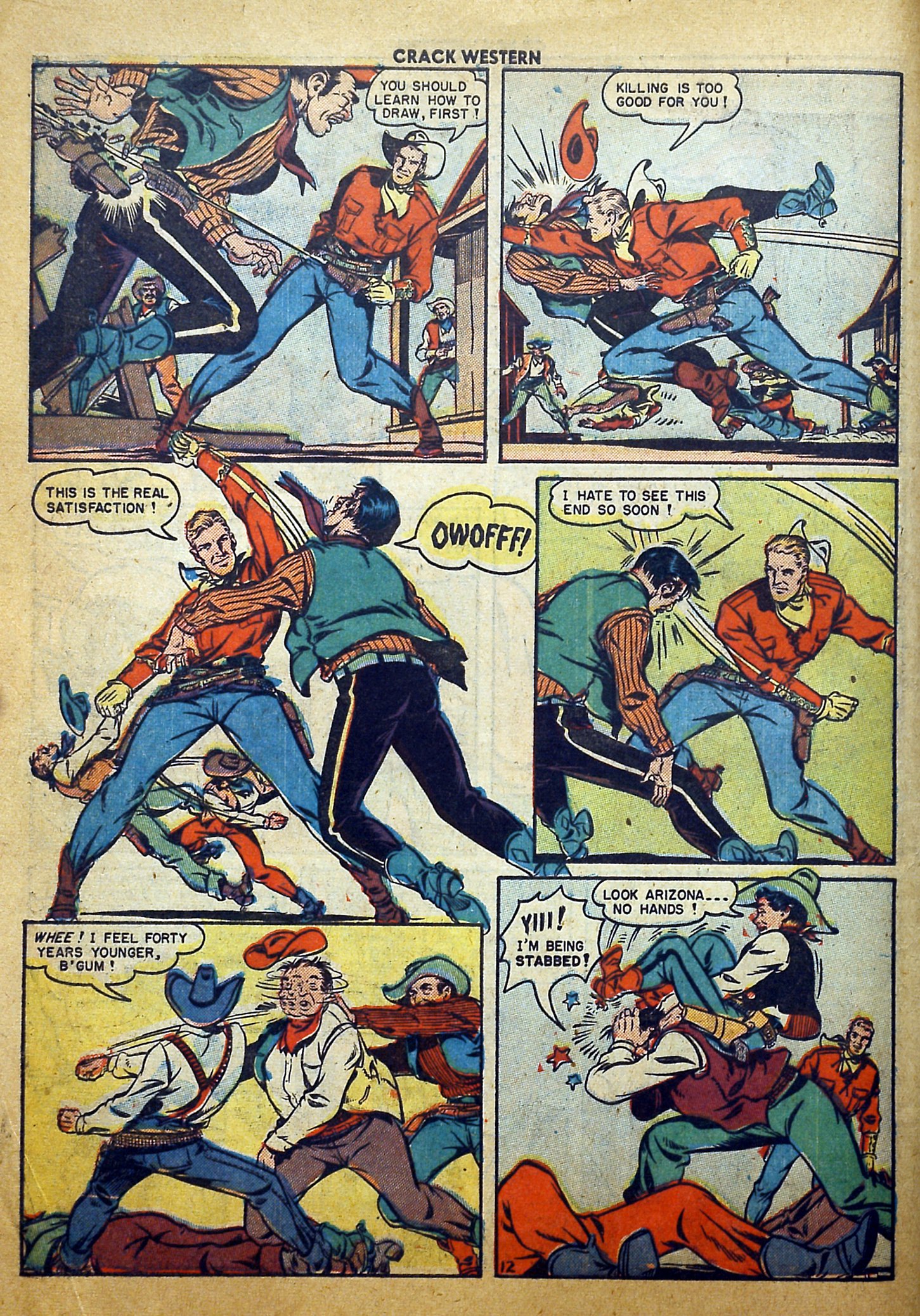 Read online Crack Western comic -  Issue #70 - 14