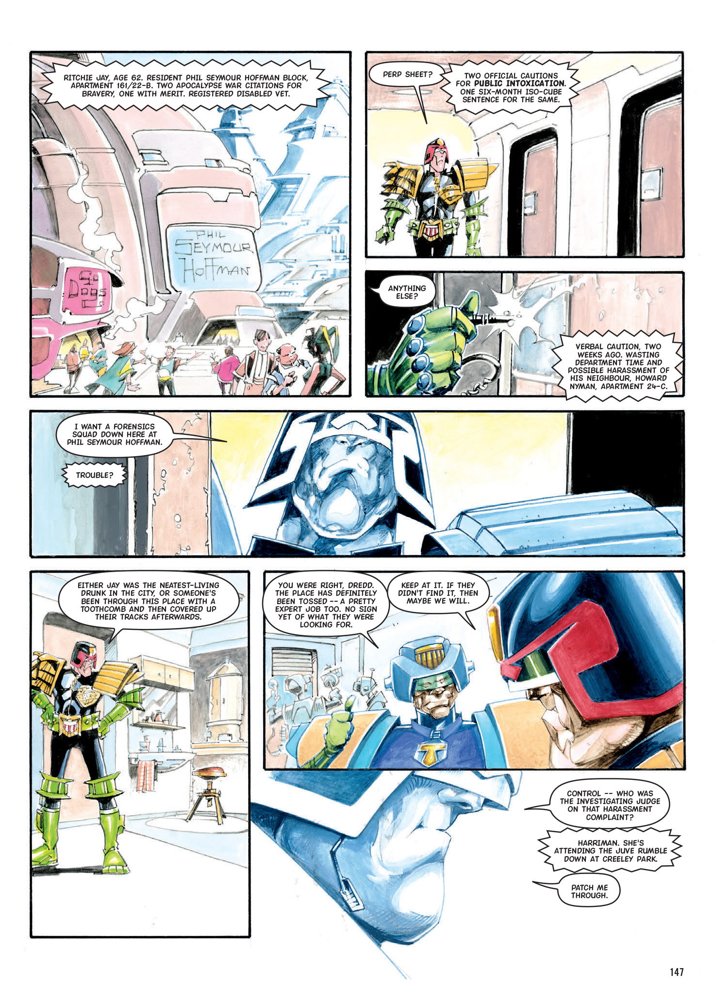 Read online Judge Dredd: The Complete Case Files comic -  Issue # TPB 40 (Part 2) - 49