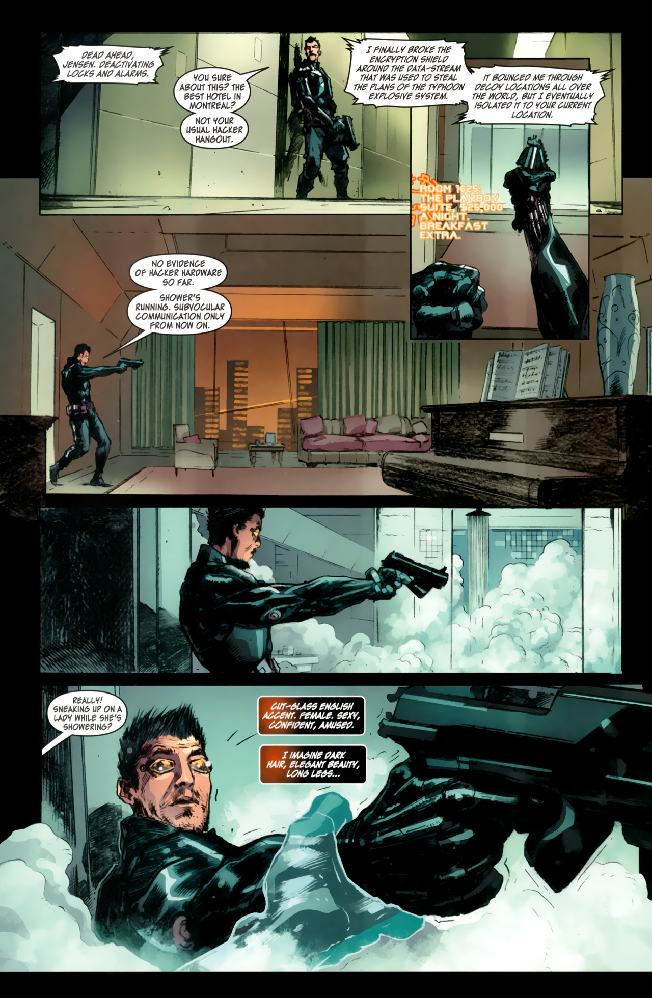 Read online Deus Ex comic -  Issue #2 - 16