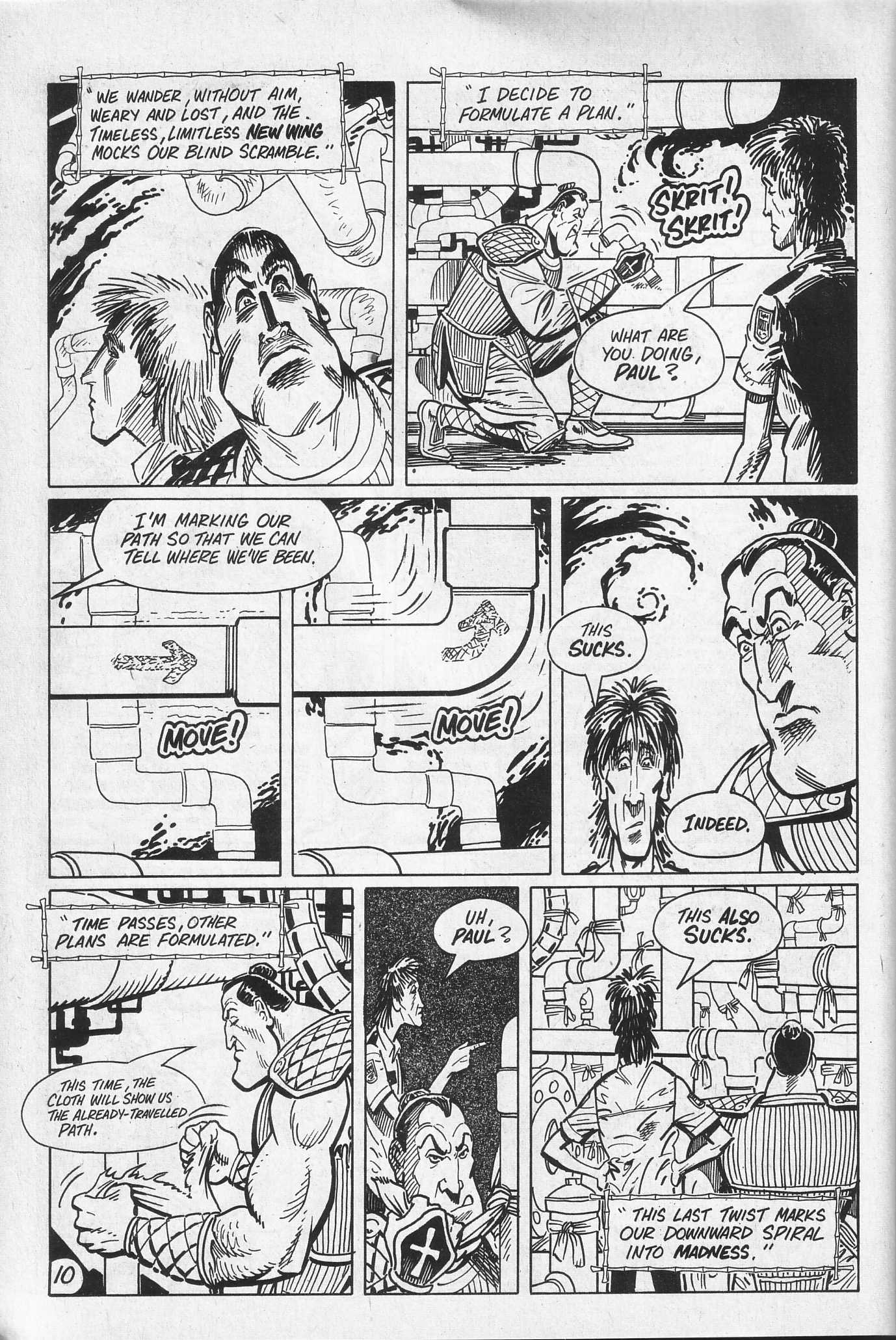 Read online Paul the Samurai (1991) comic -  Issue # TPB - 46
