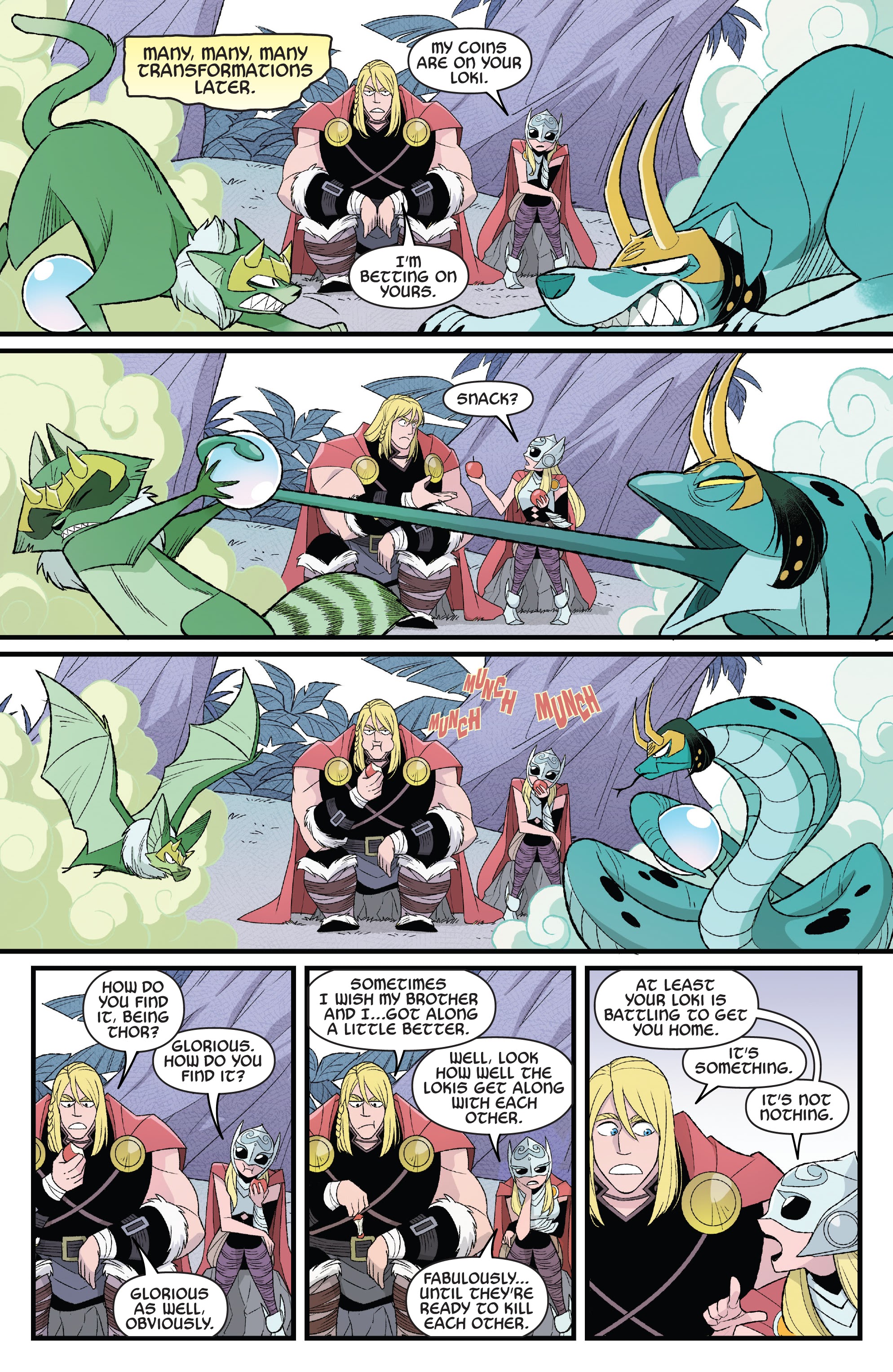Read online Thor & Loki: Double Trouble comic -  Issue #4 - 11