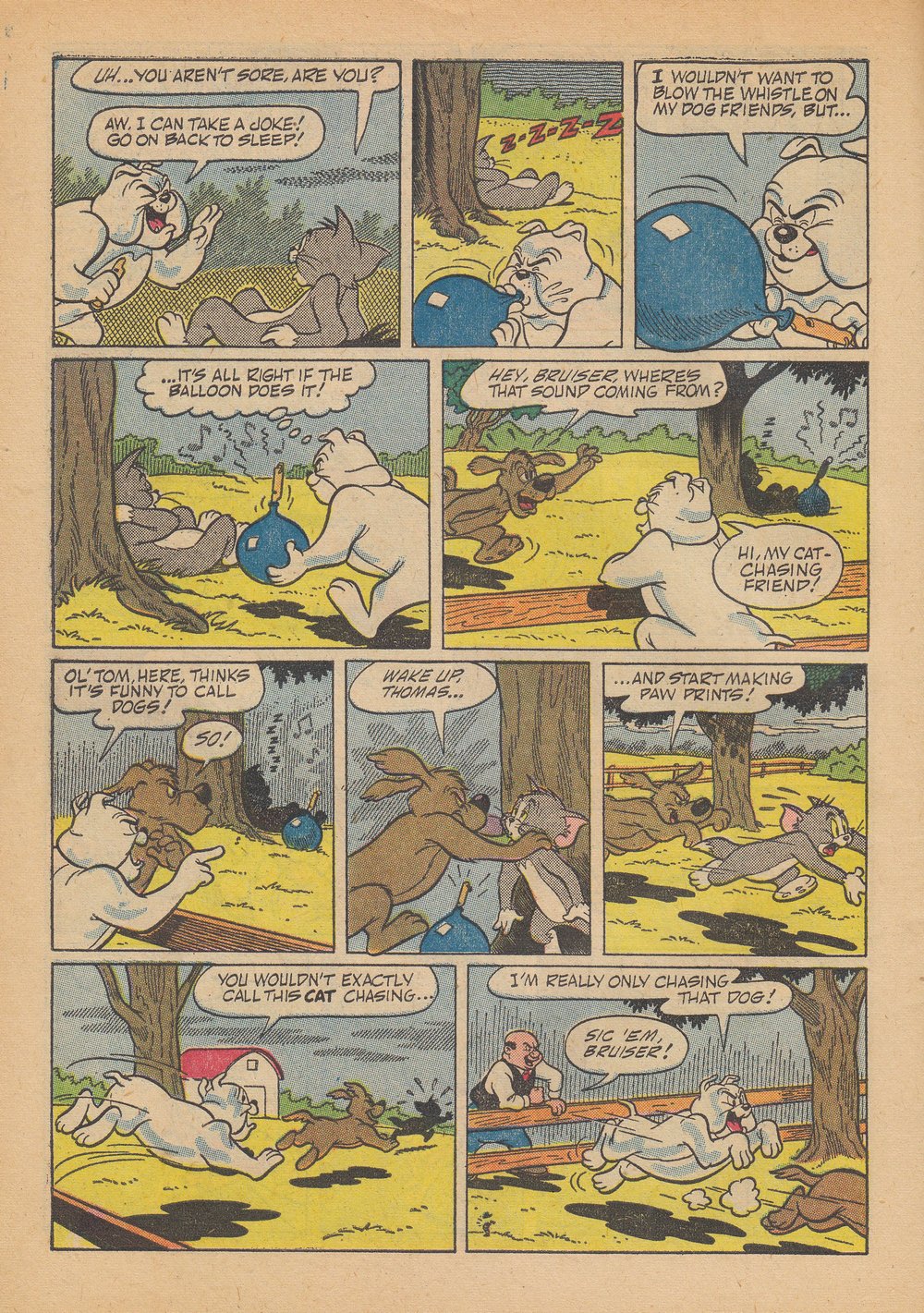 Read online Tom and Jerry's Summer Fun comic -  Issue #4 - 97