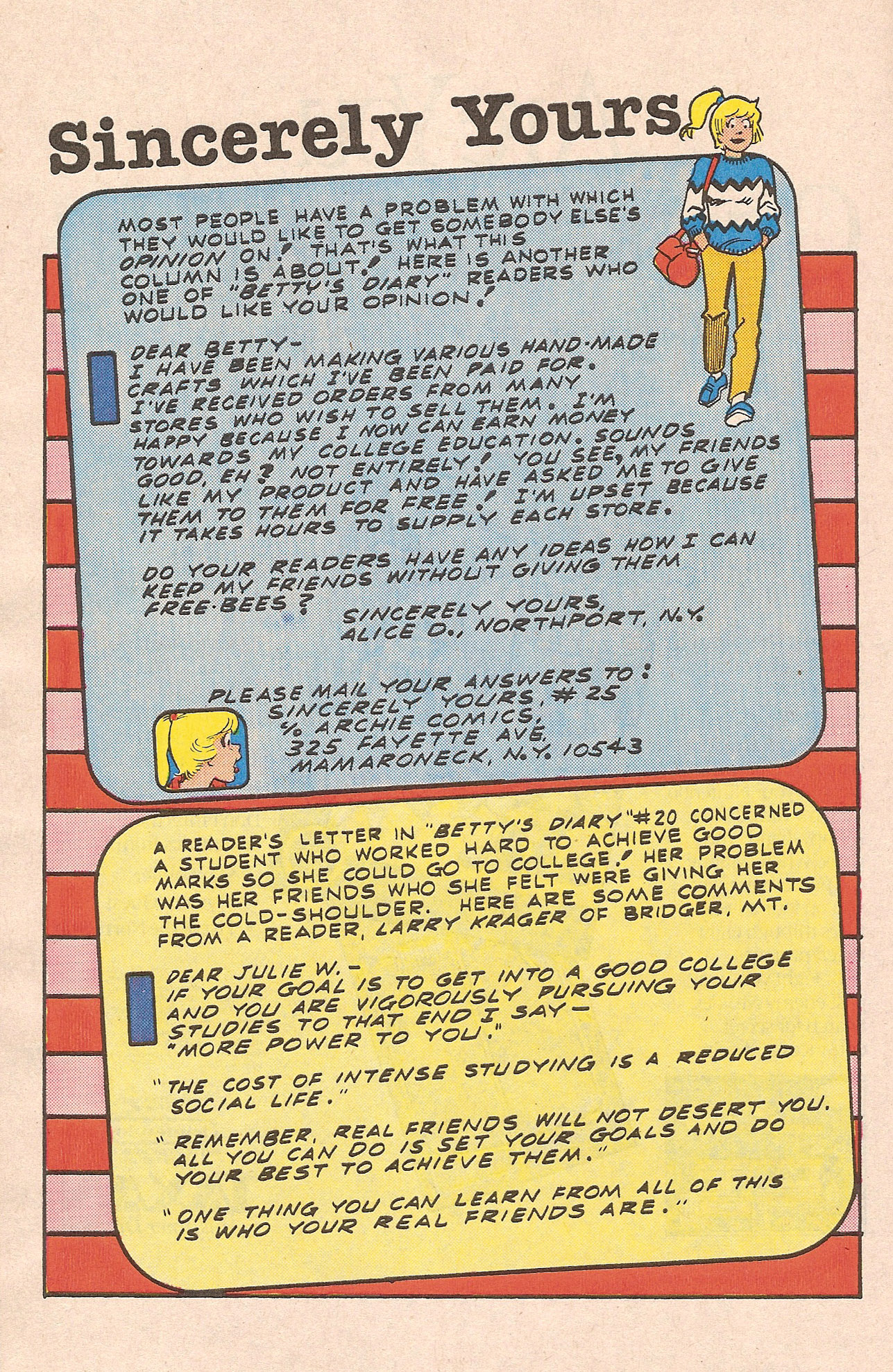 Read online Betty's Diary comic -  Issue #25 - 10