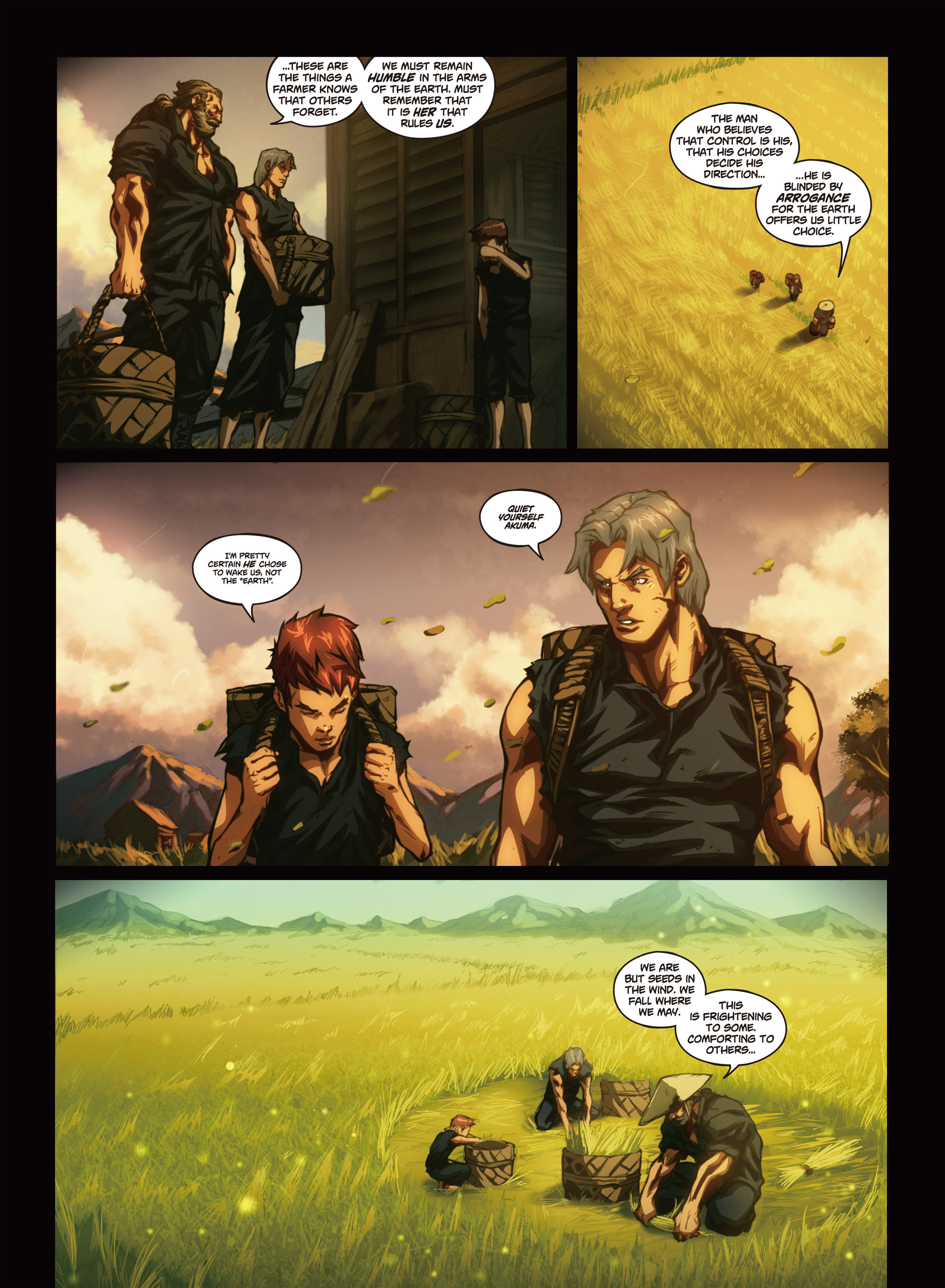 Read online Street Fighter Origins: Akuma comic -  Issue # Full - 4