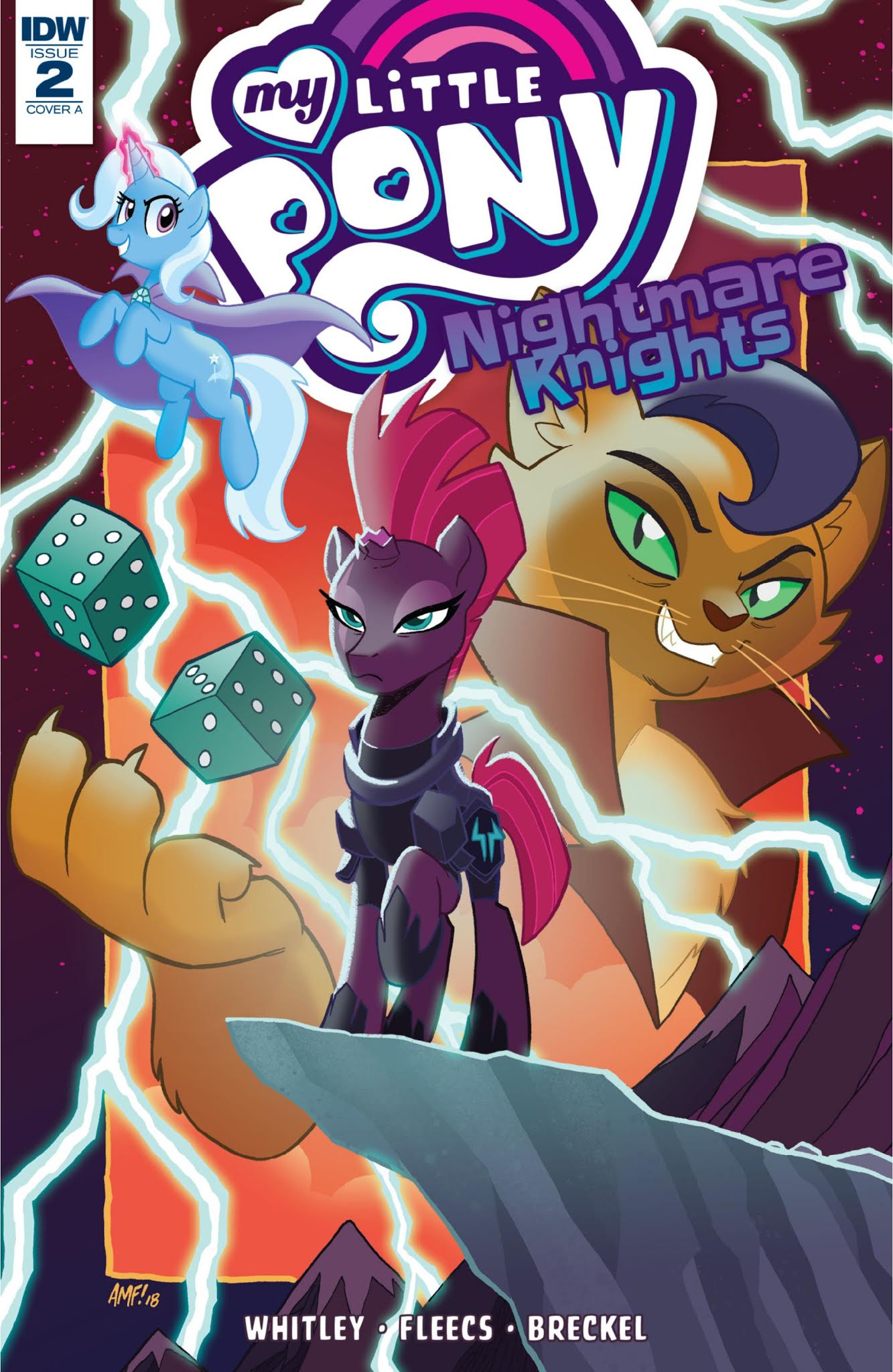 Read online My Little Pony: Nightmare Knights comic -  Issue #2 - 1
