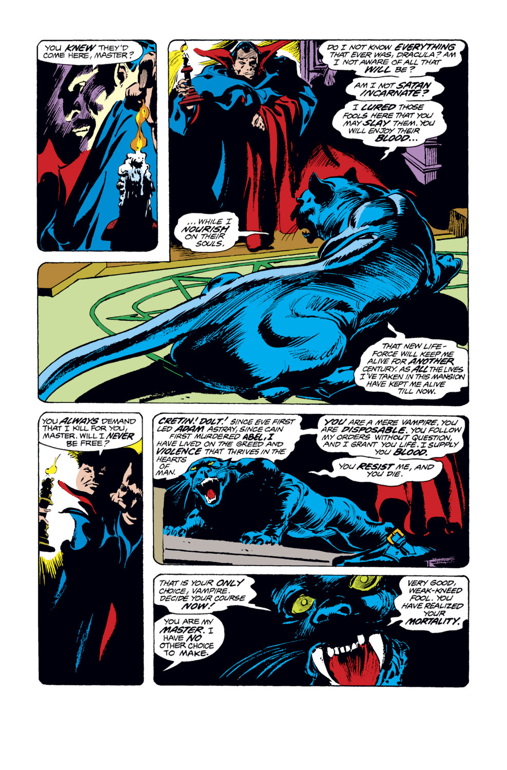 Read online Tomb of Dracula (1972) comic -  Issue #56 - 10