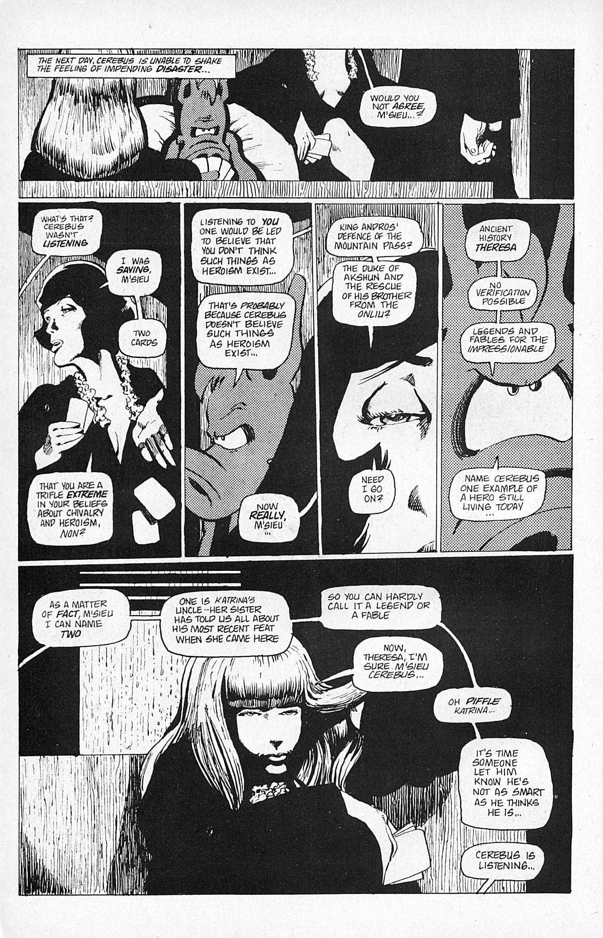 Read online Cerebus comic -  Issue #24 - 12