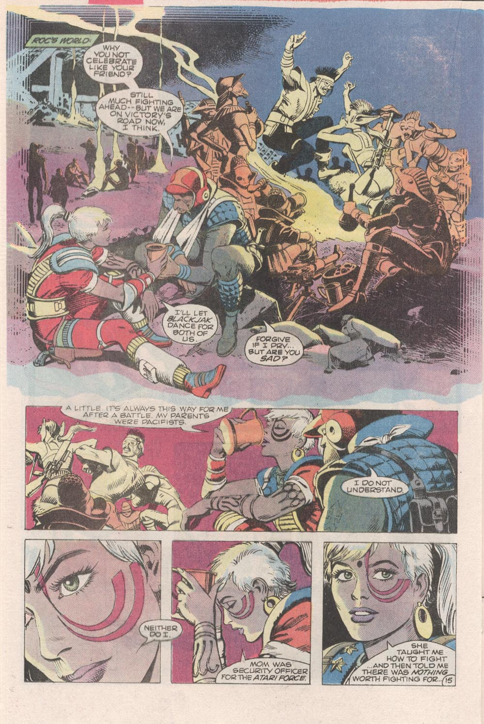 Read online Atari Force (1984) comic -  Issue #2 - 17