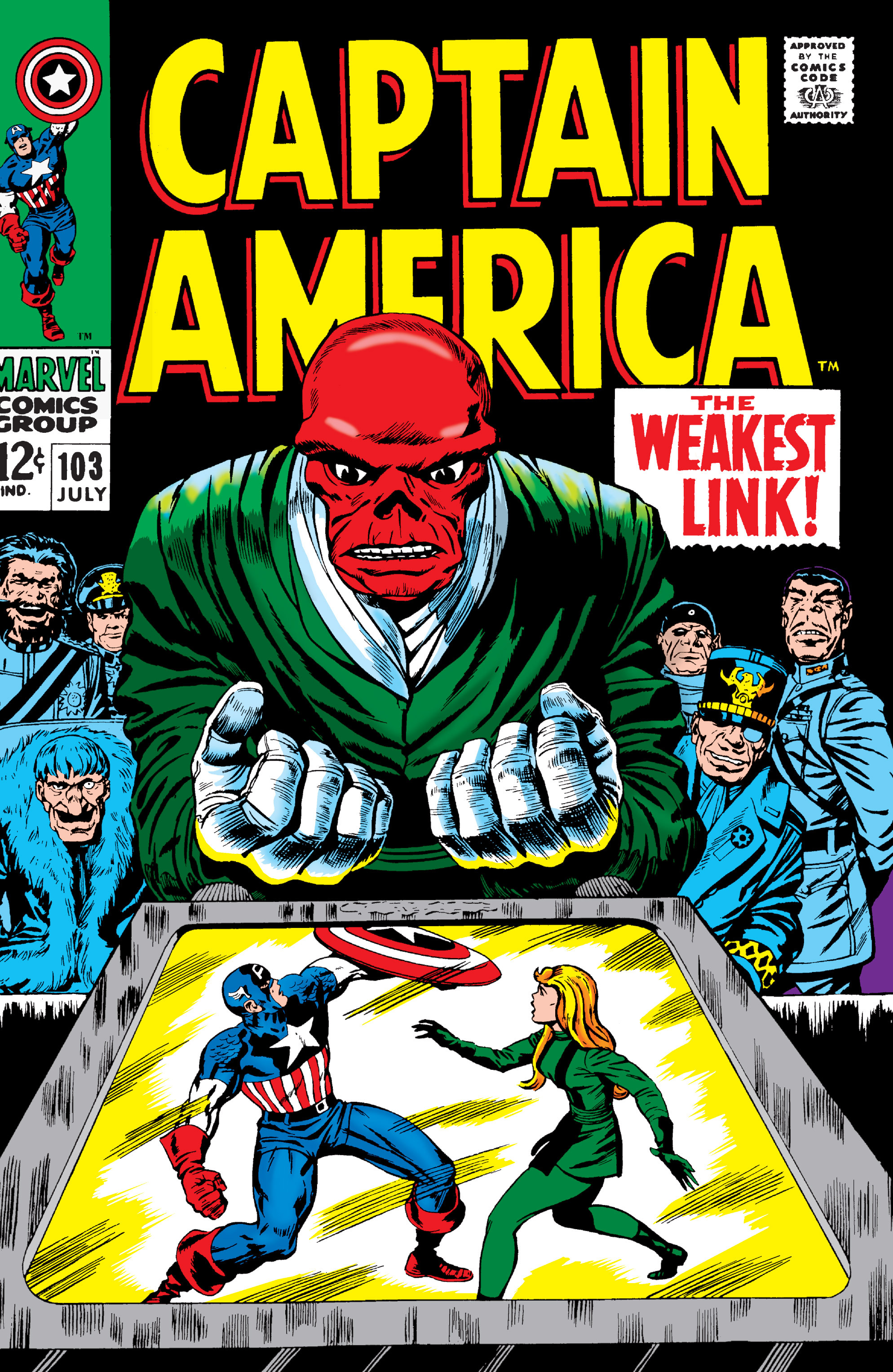 Read online Marvel Masterworks: Captain America comic -  Issue # TPB 3 (Part 1) - 48